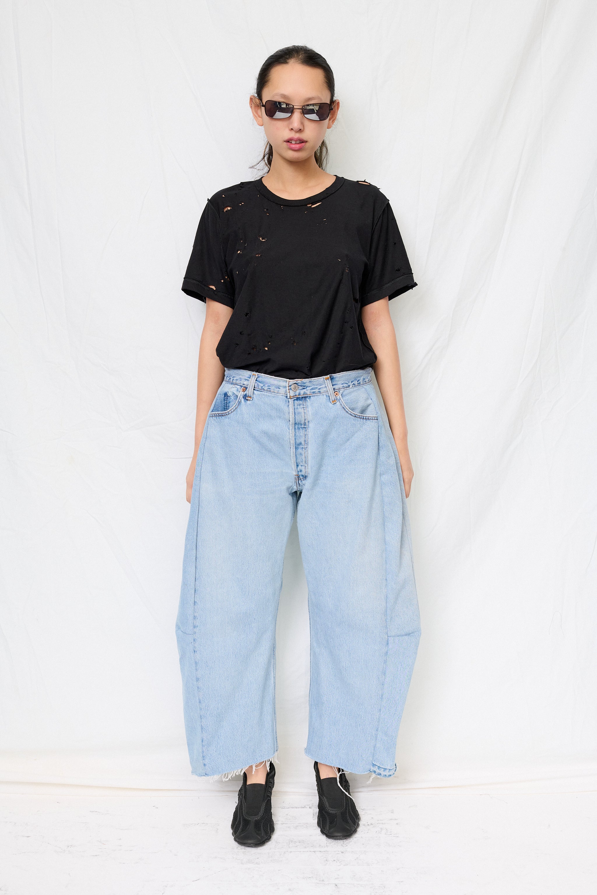 Vintage Indigo Mix Reworked Lasso Jean