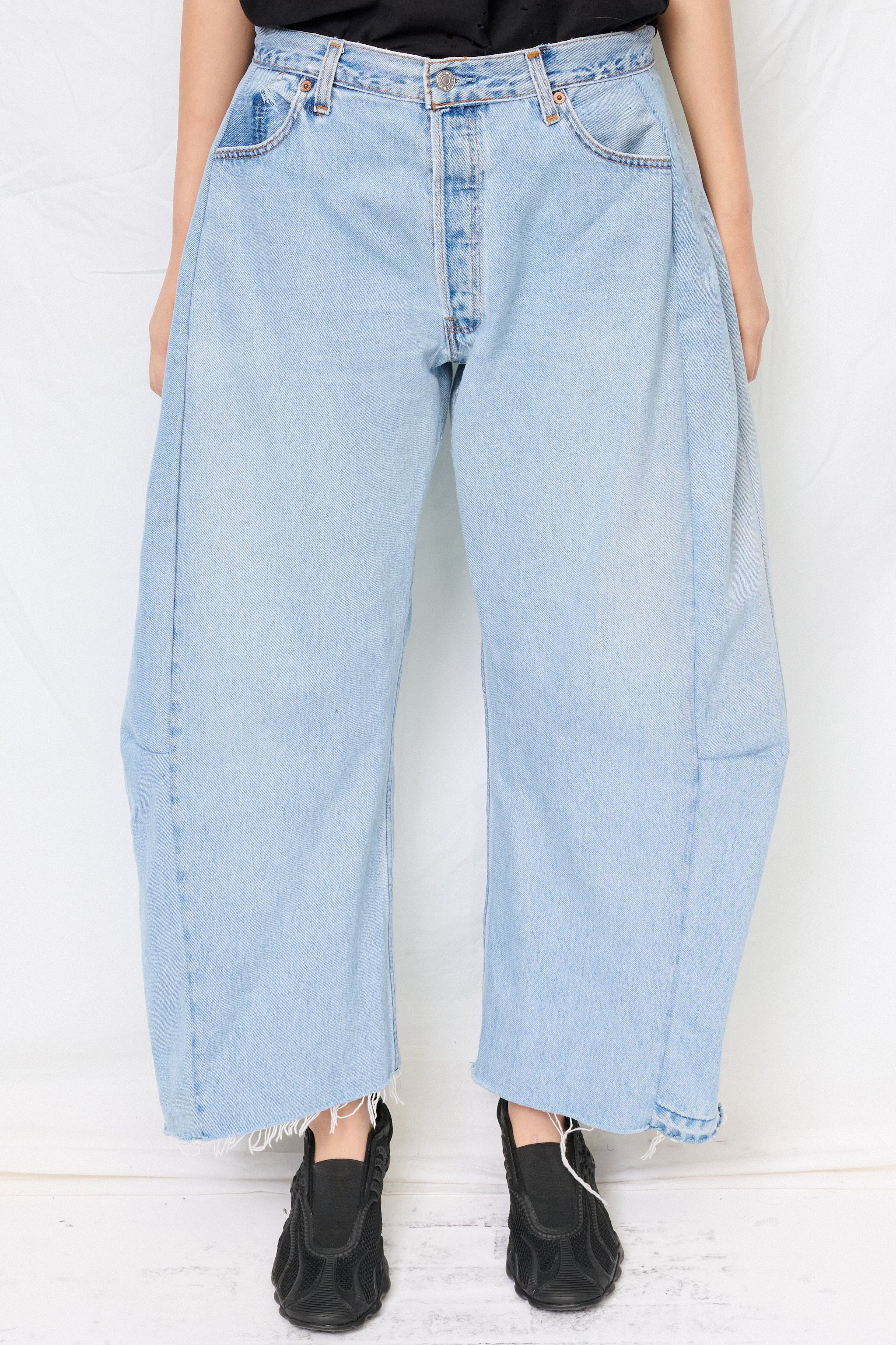 Vintage Indigo Mix Reworked Lasso Jean