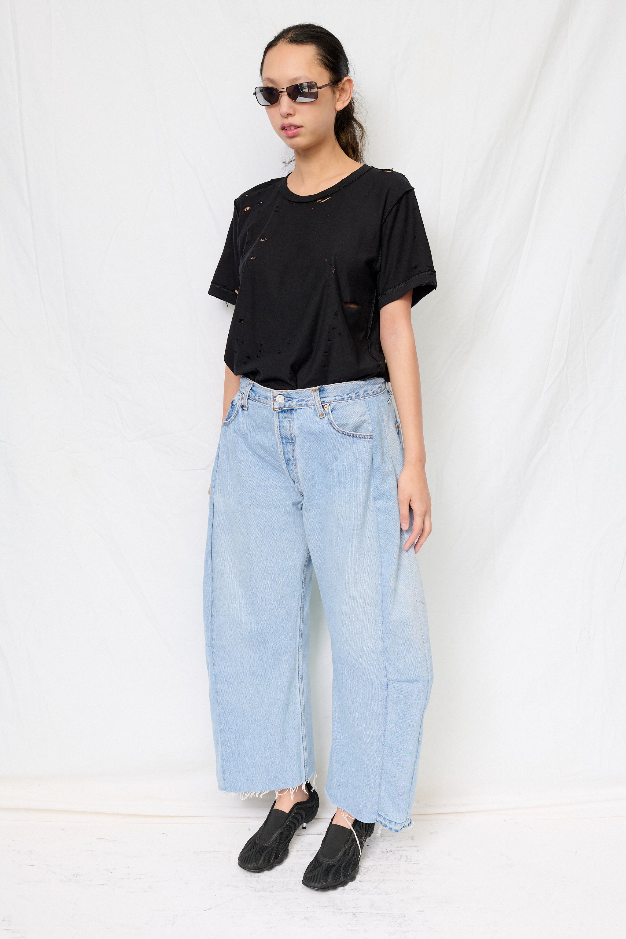 Vintage Indigo Mix Reworked Lasso Jean