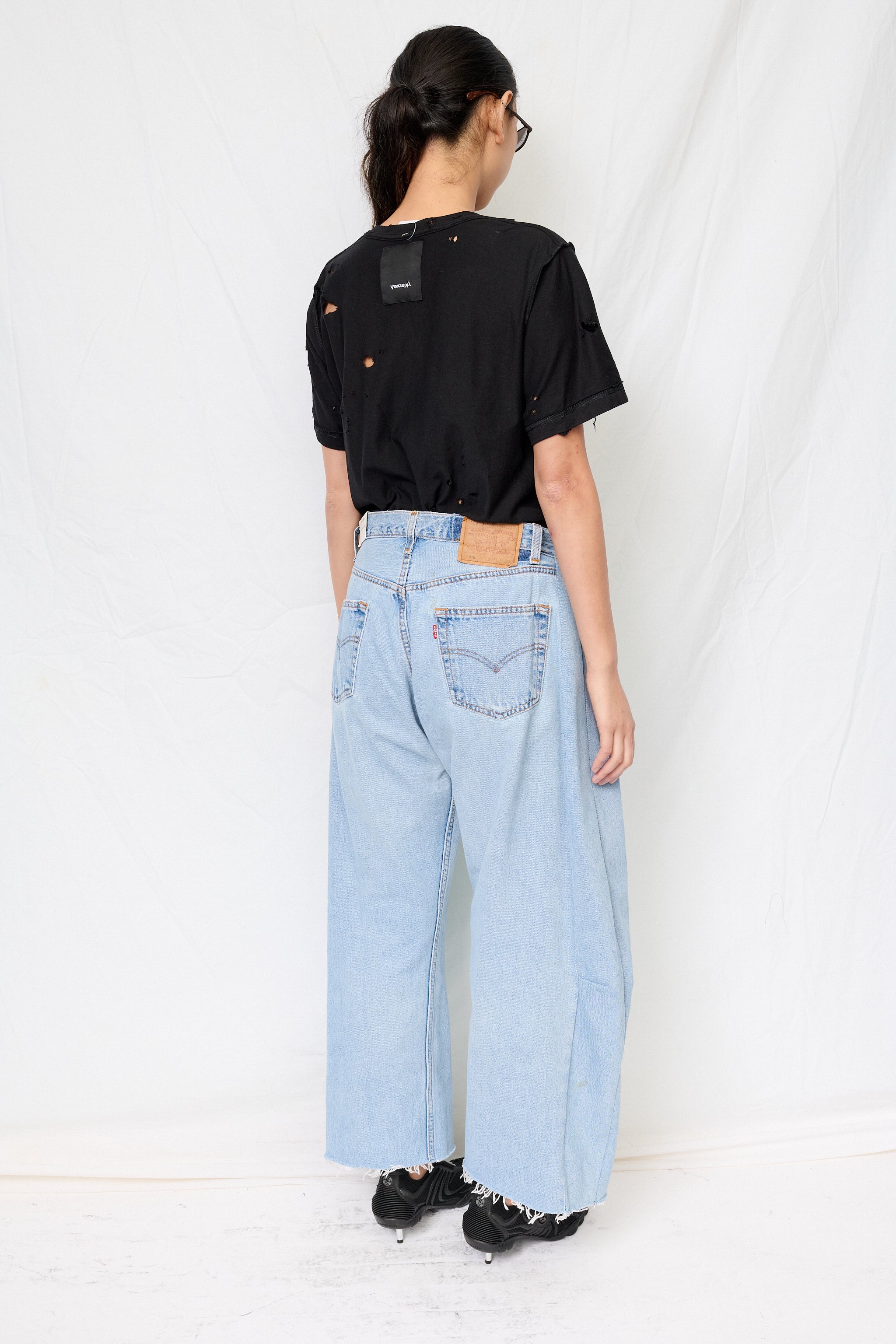Vintage Indigo Mix Reworked Lasso Jean