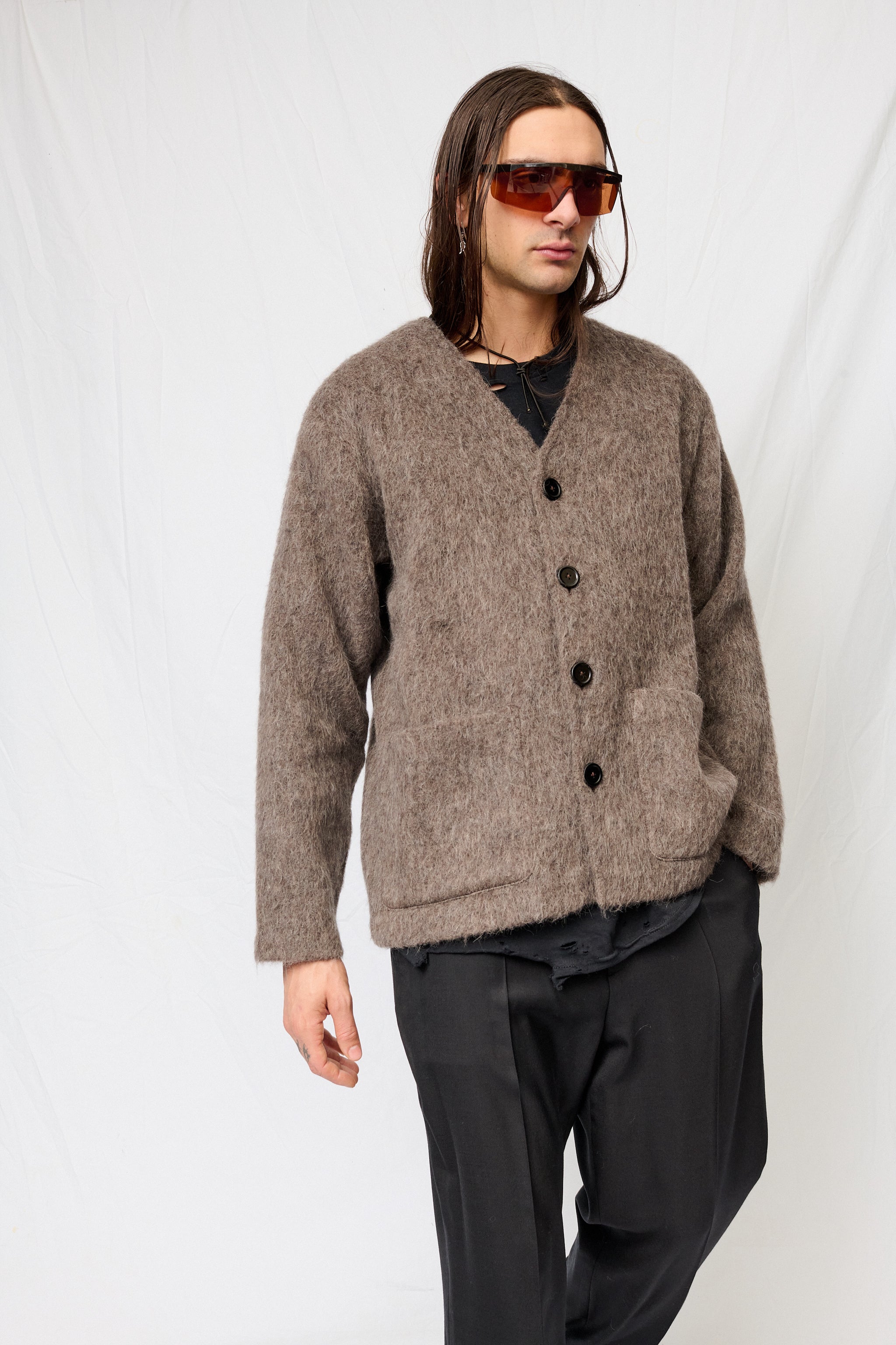 Mole Grey Cardigan
