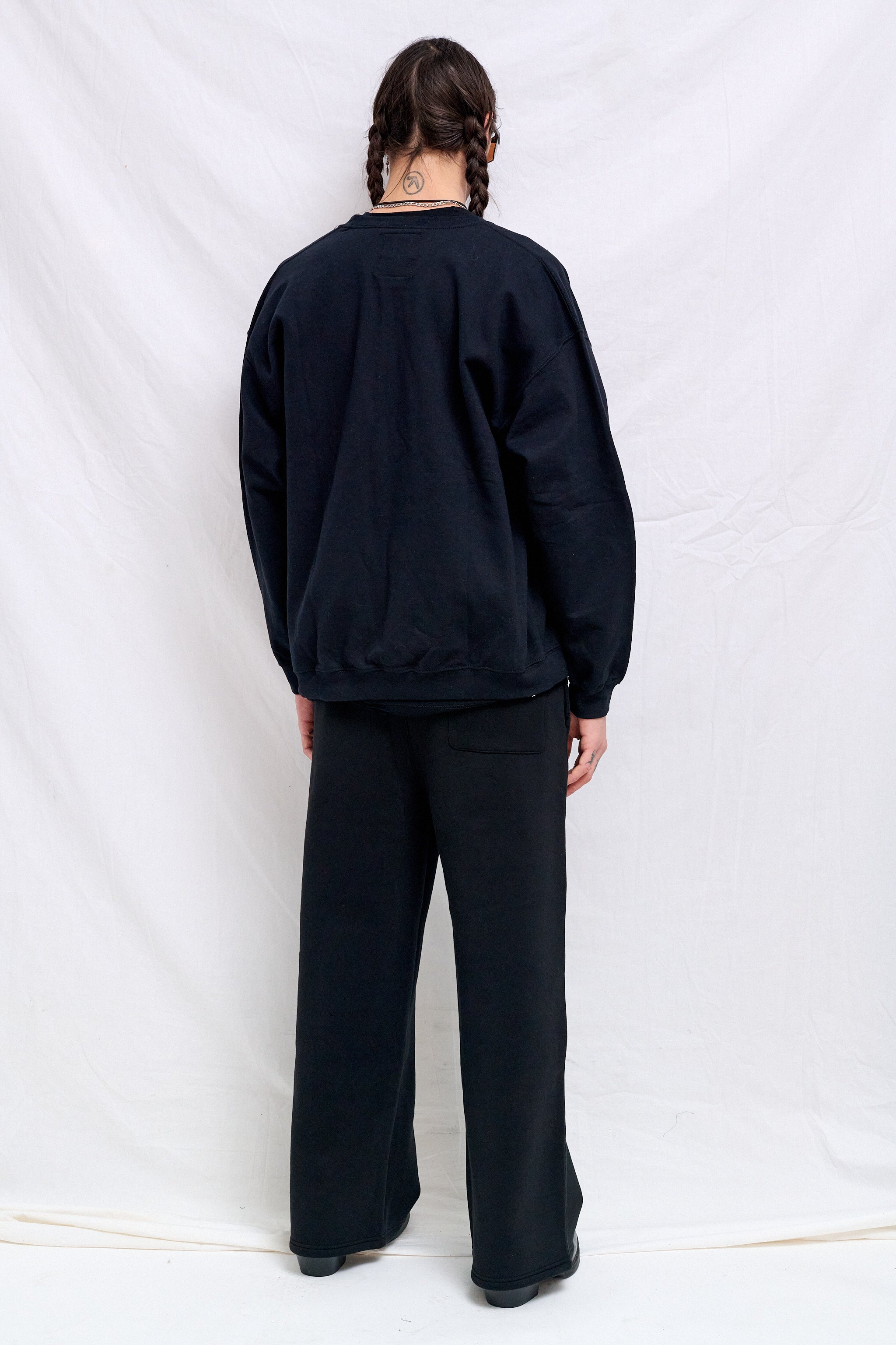 Black Sinead Zip Sweatshirt