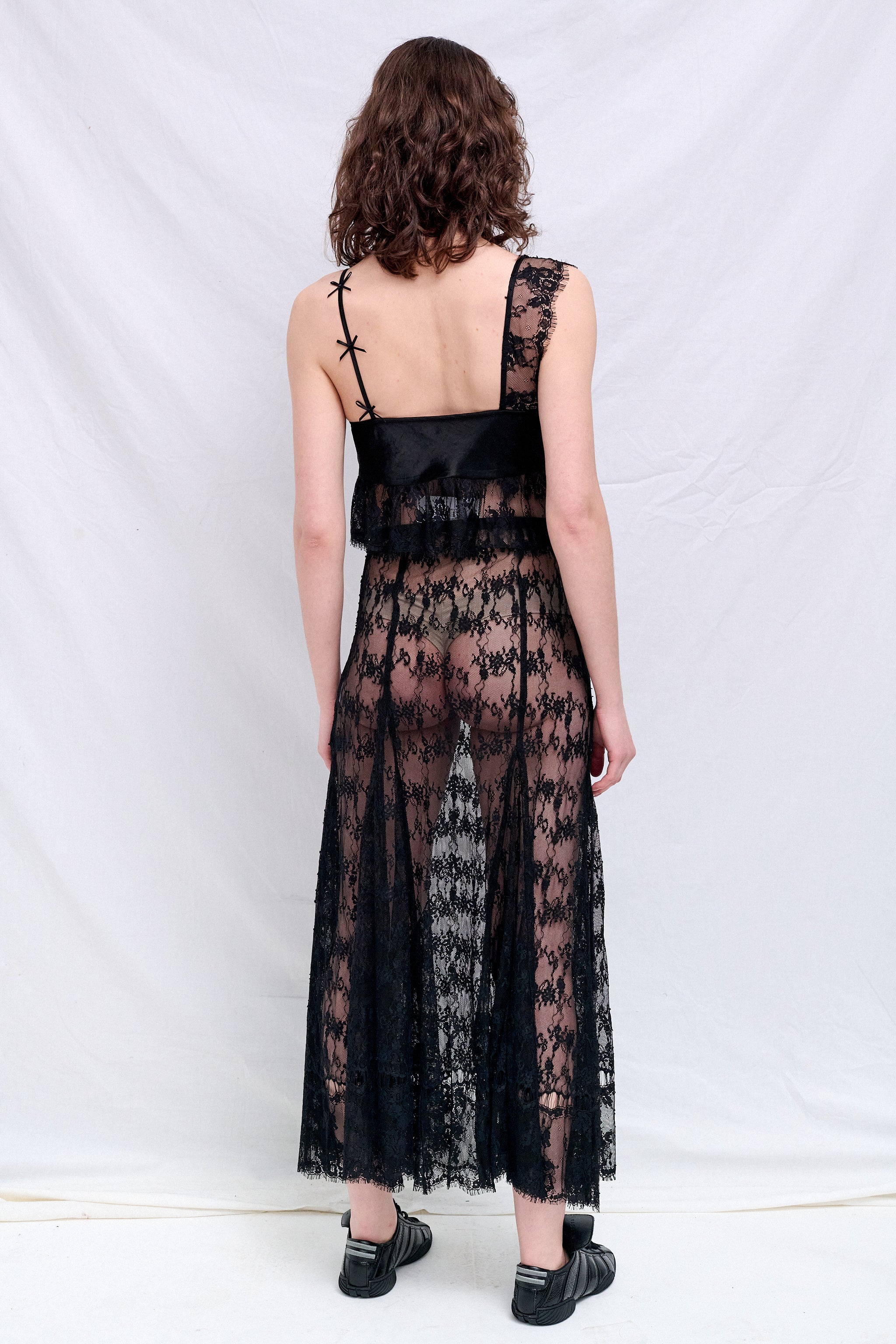 Black Lace Pamela Skirt