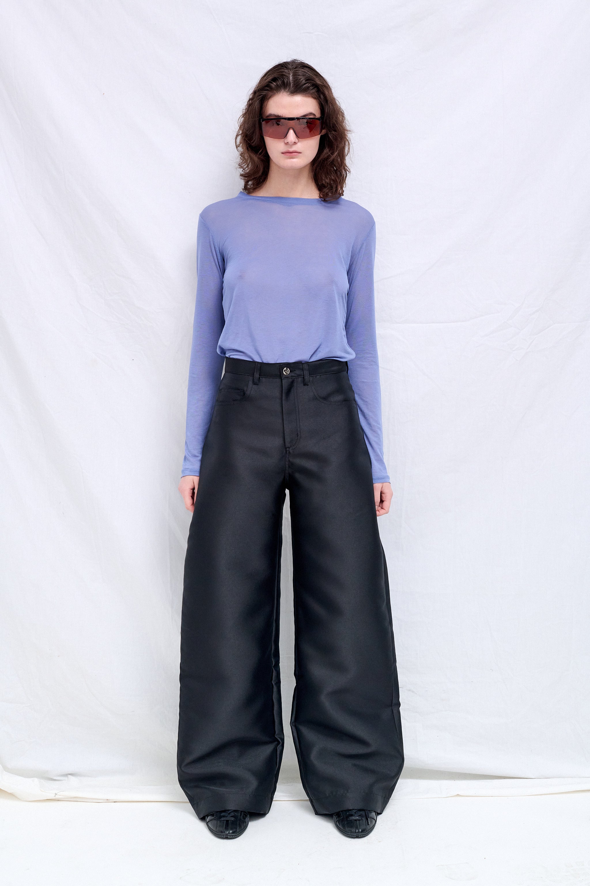 Koel Blue Long Sleeve Tee