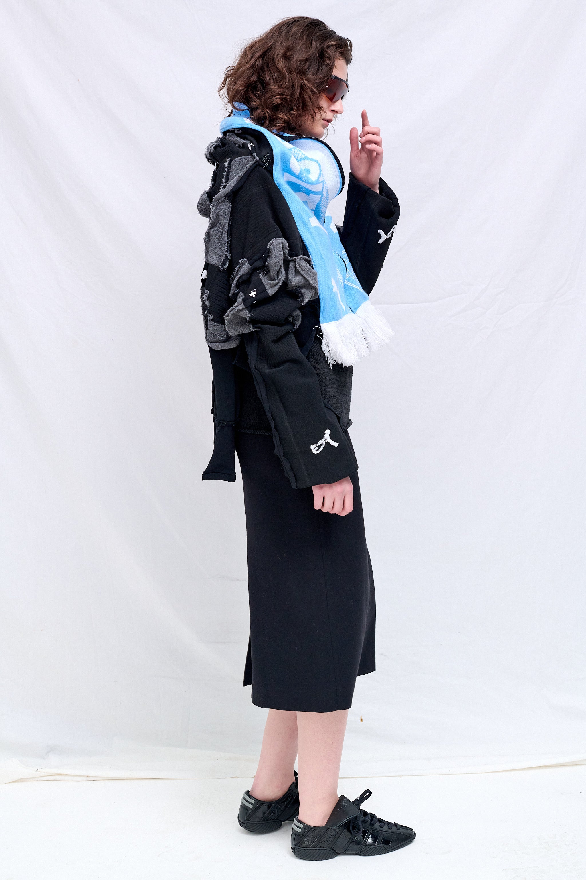 Black Sockscarf Hoodie Original