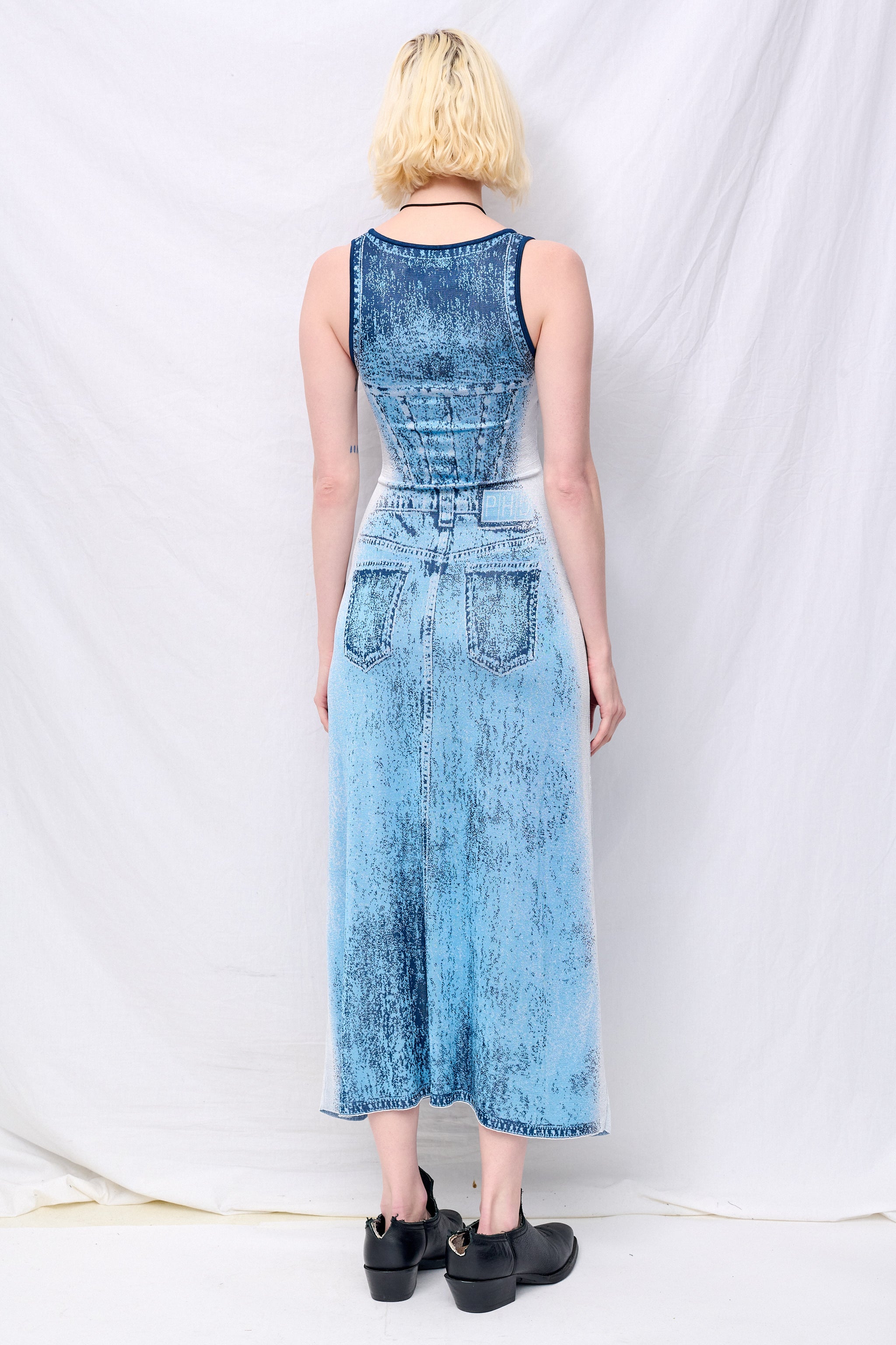 Blue Aspen Denim Tank Dress