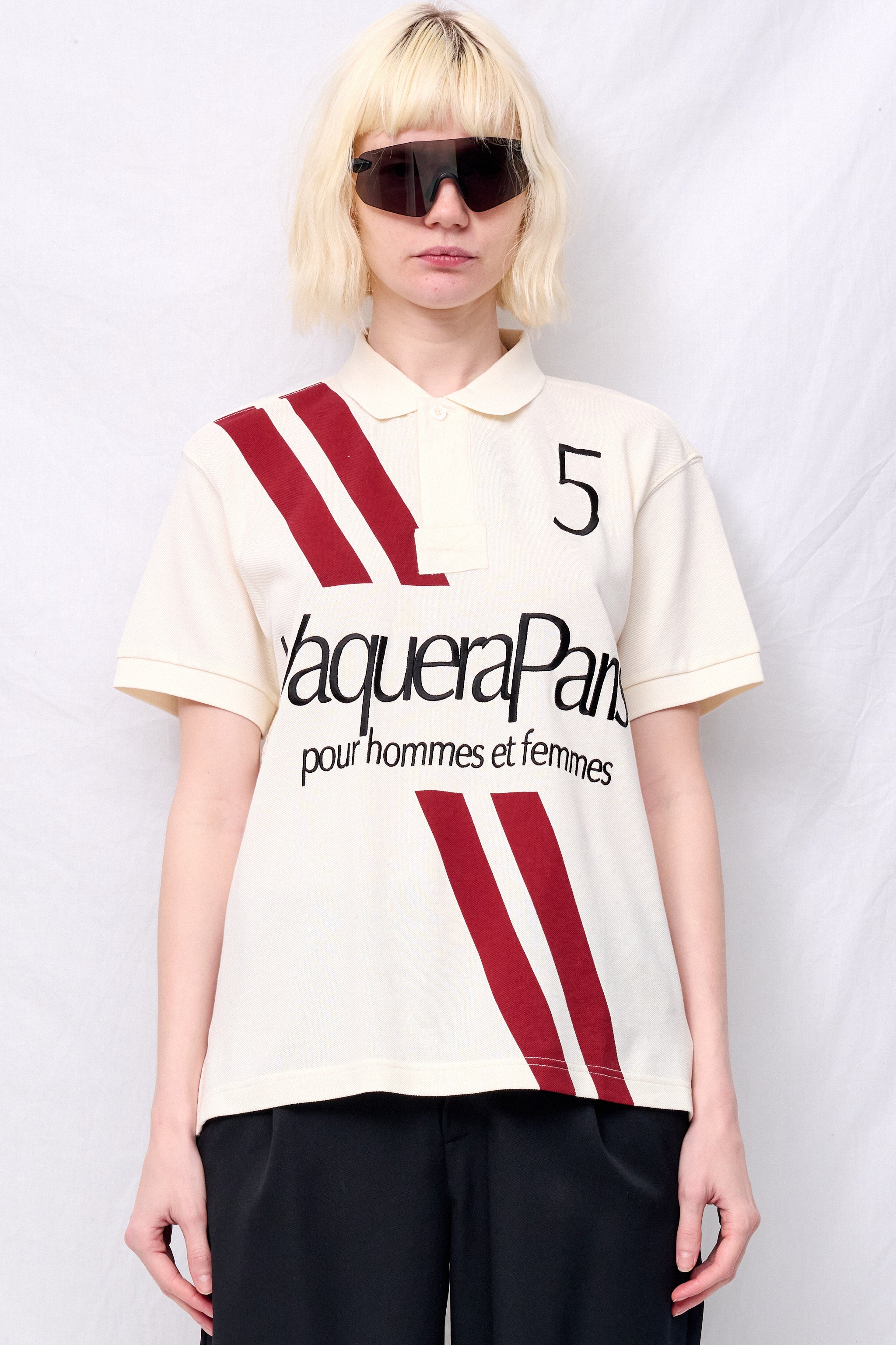Off White Vaquera Polo Knit