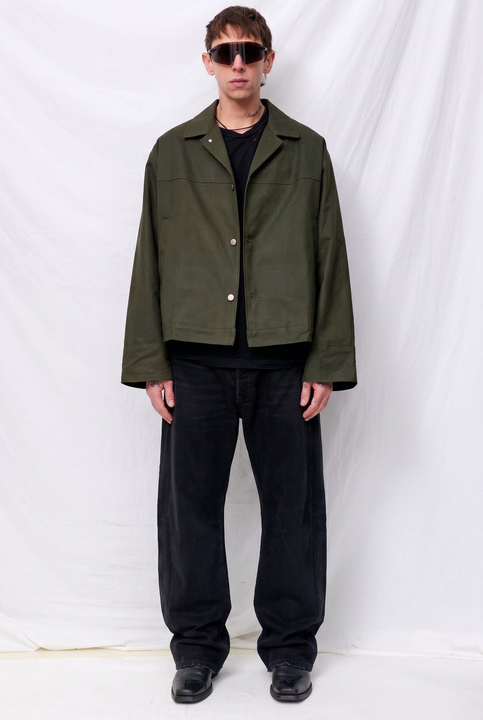 Green Wax Box Jacket