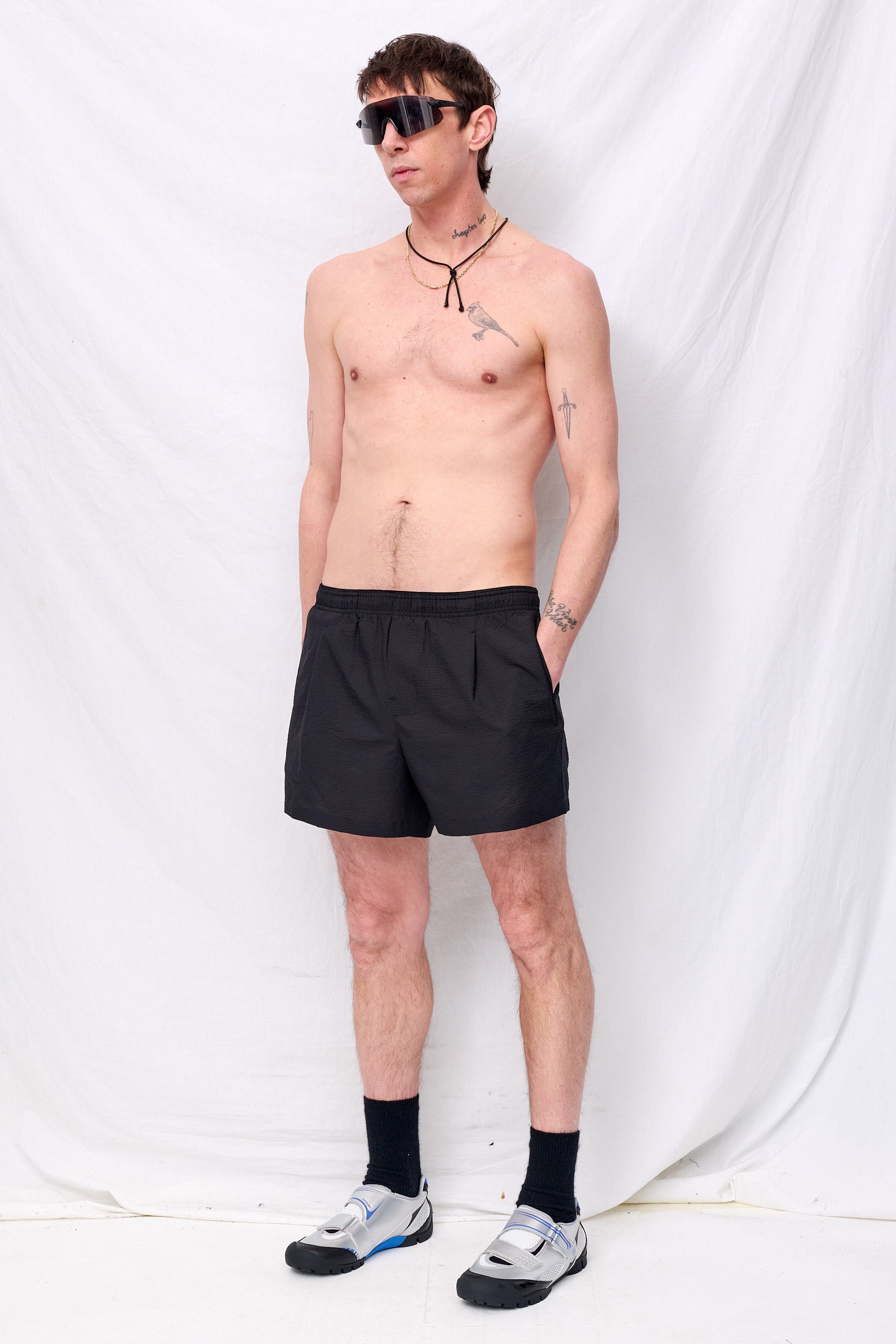 Baynoir Coast Seersucker Boxer Trunk