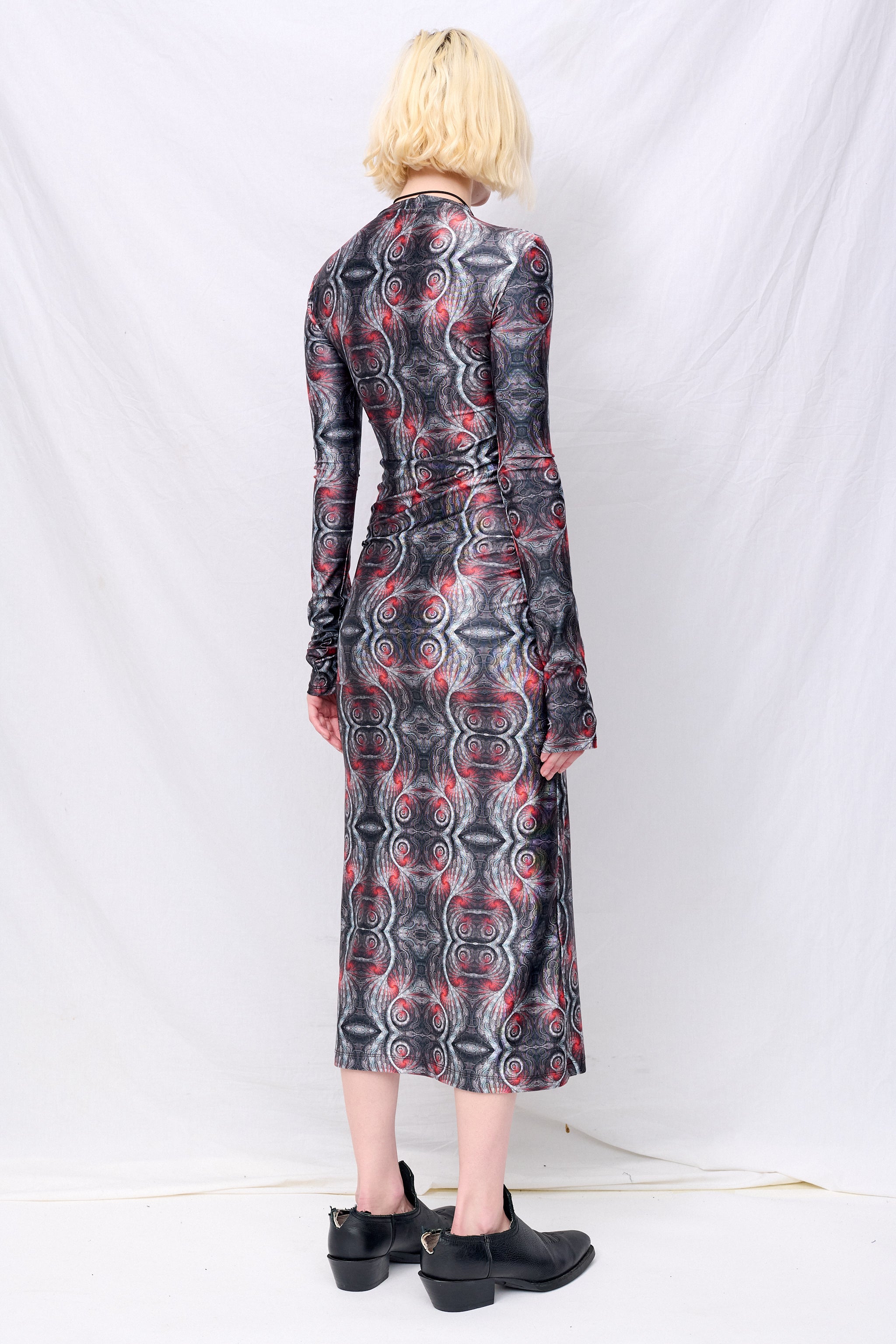 DMT Long Sleeve Mockneck Dress