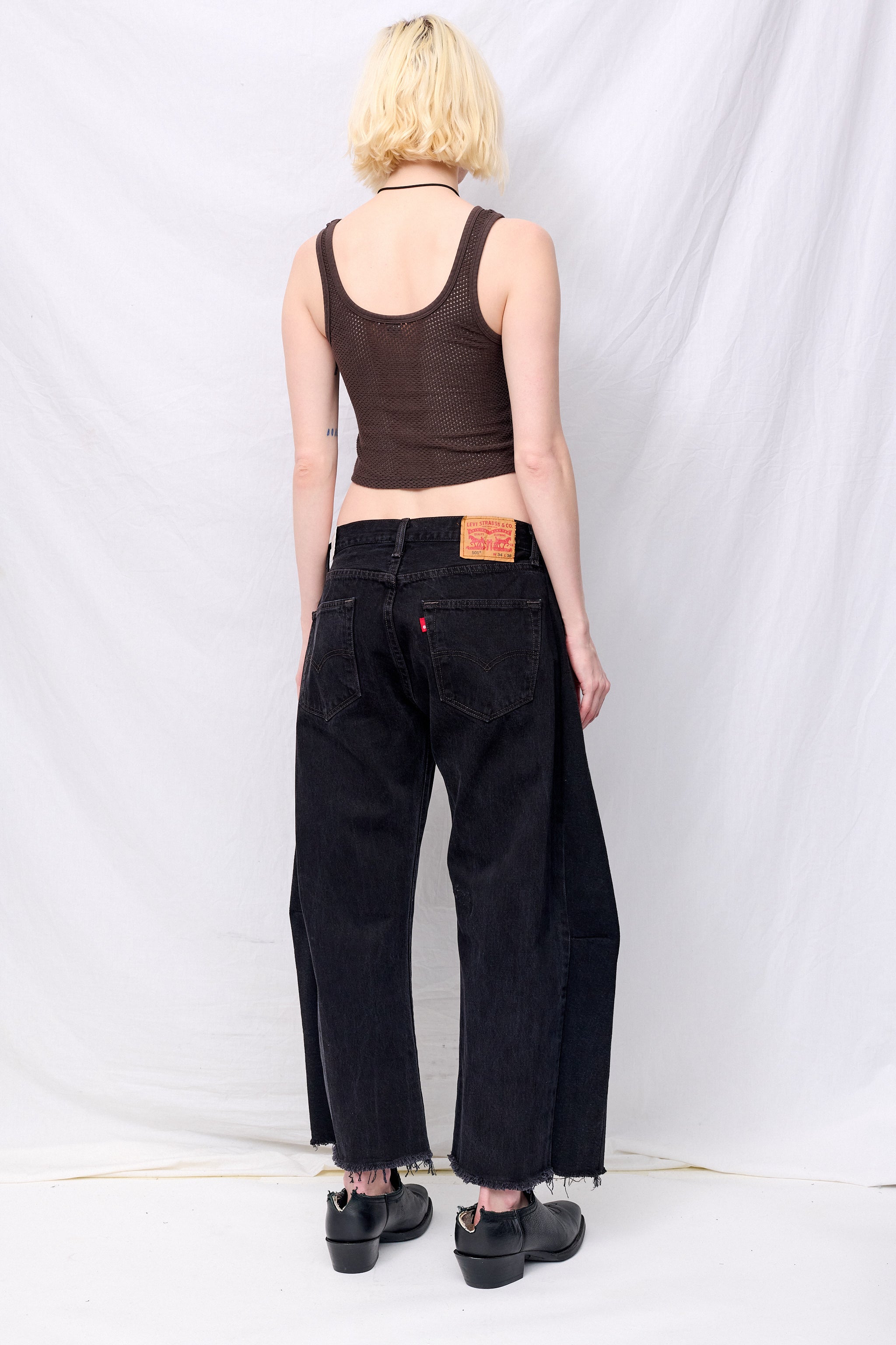 Coffee Bean Mesh Sporty Tank