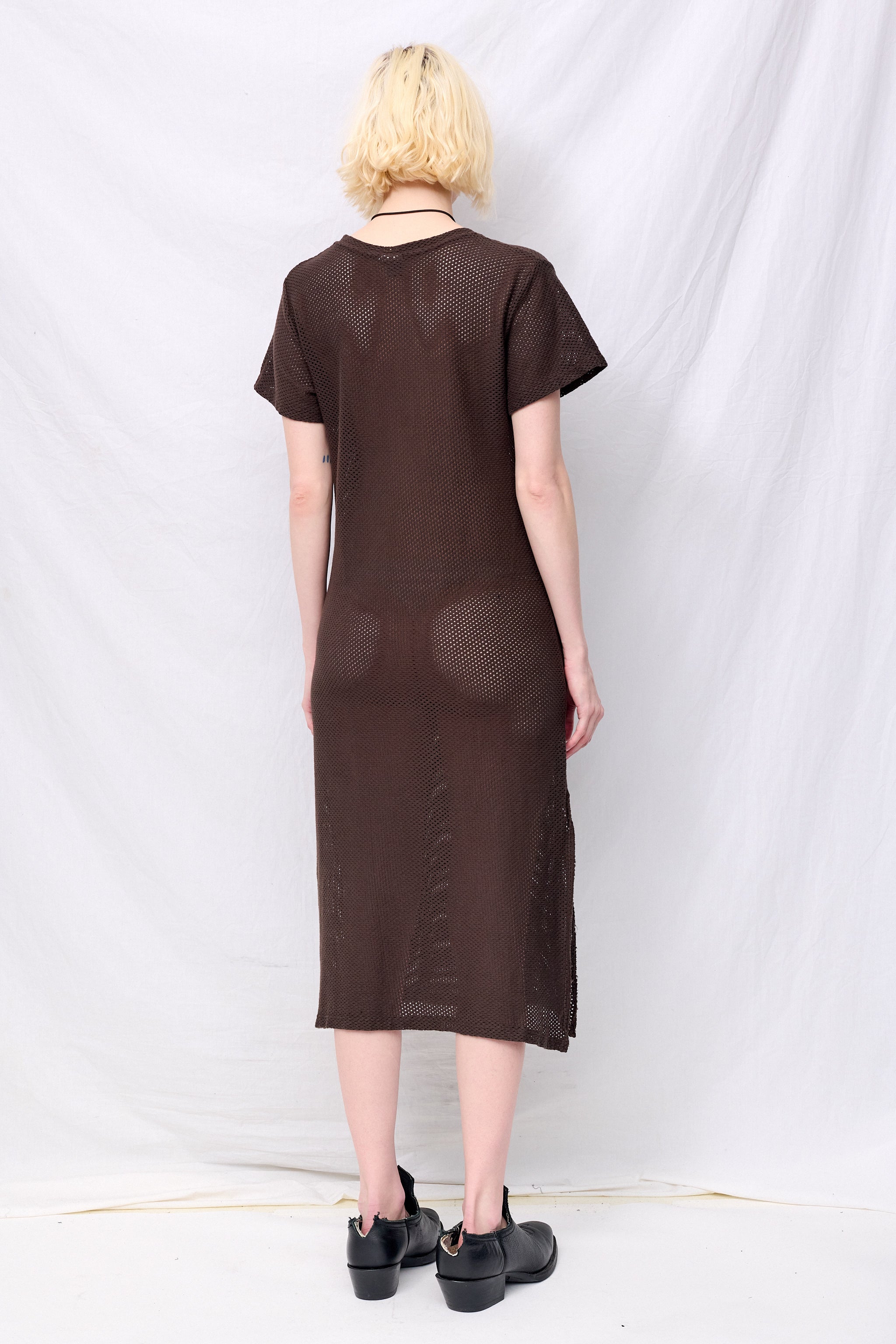 Coffee Bean Mesh Sydney Dress