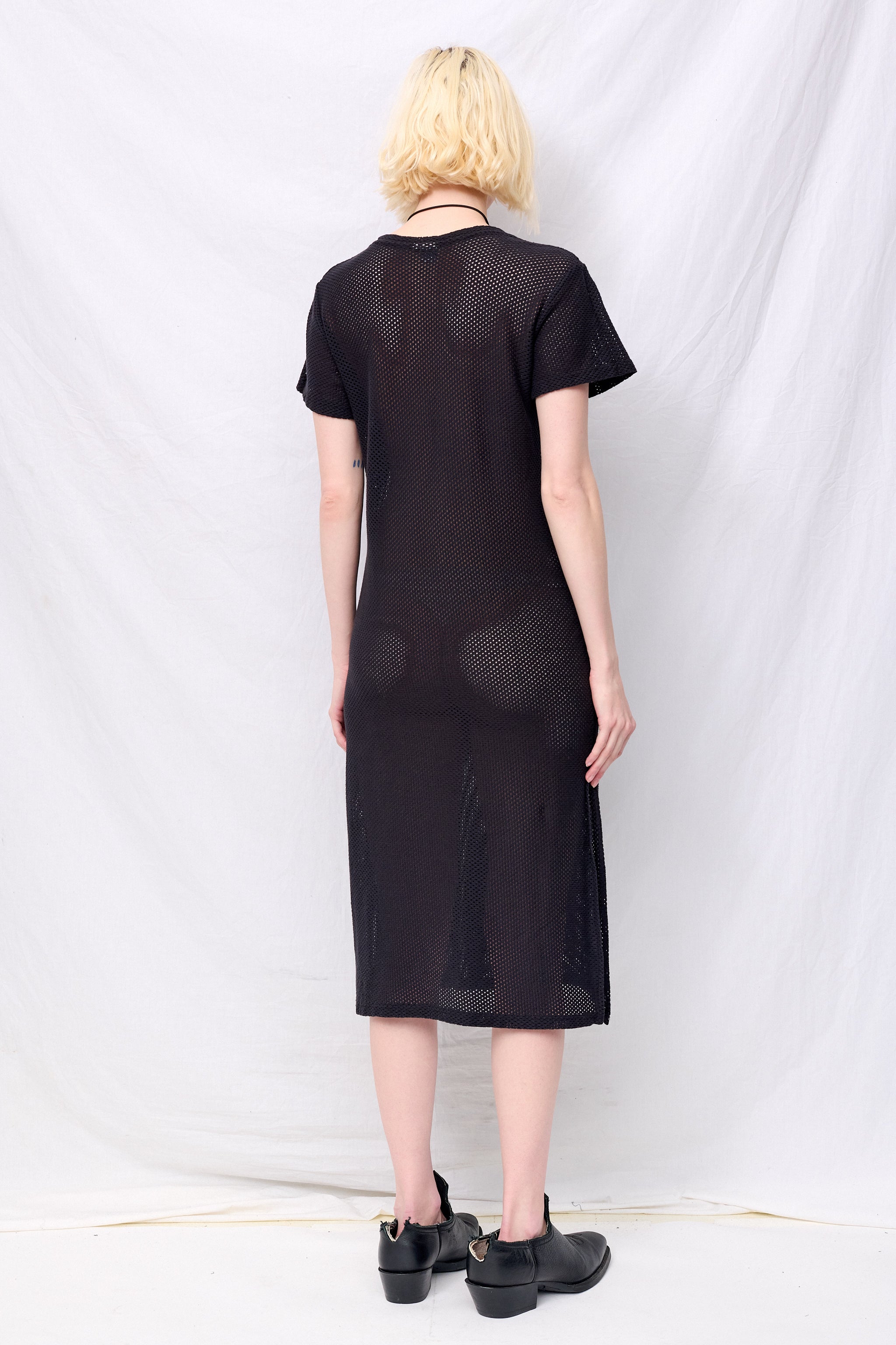 Black Mesh Sydney Dress
