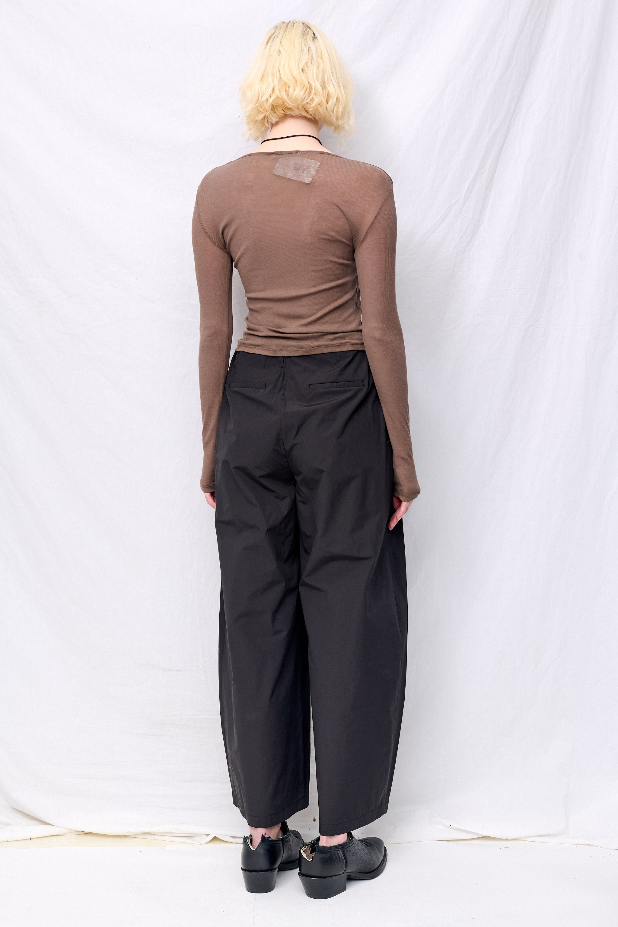 Brown Round T-Shirt