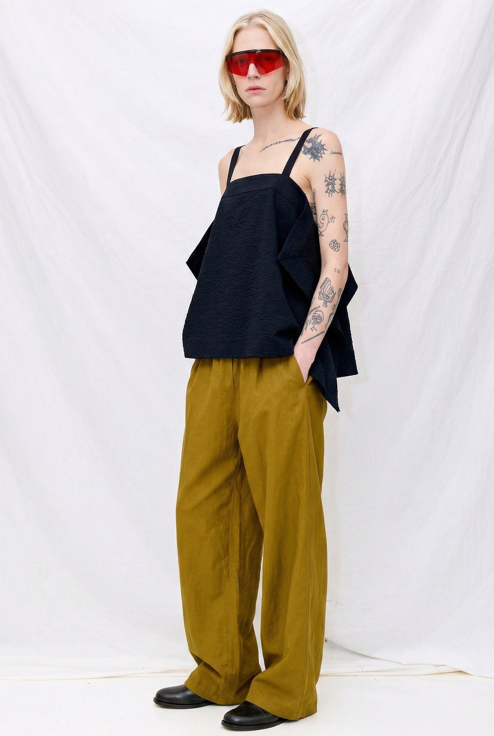 Midnight Paper Top