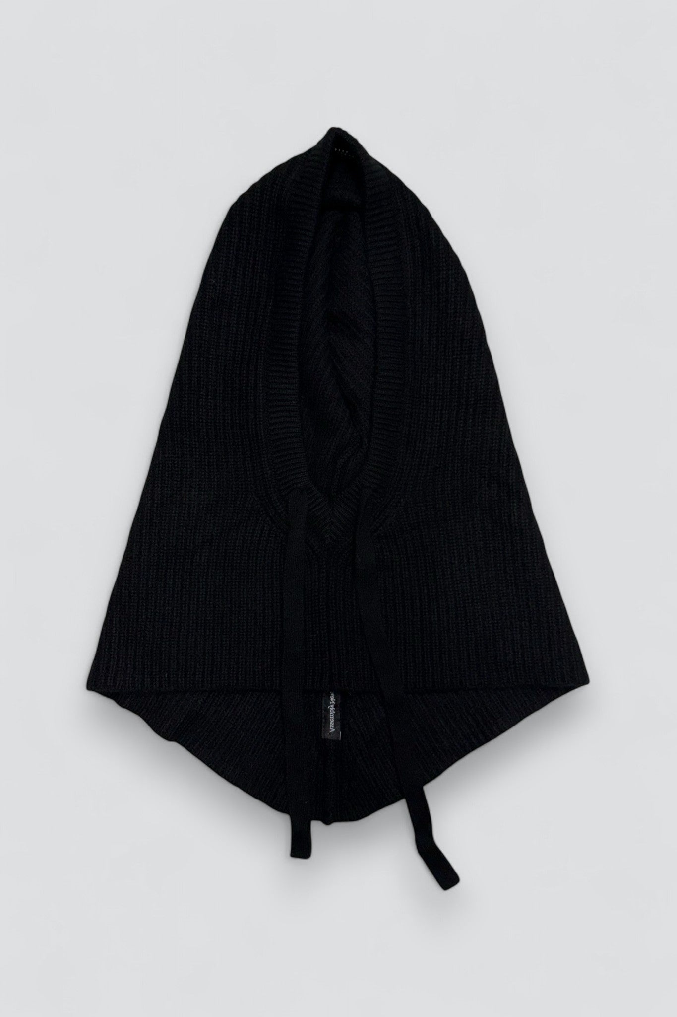 Black Cashmere Balaclava