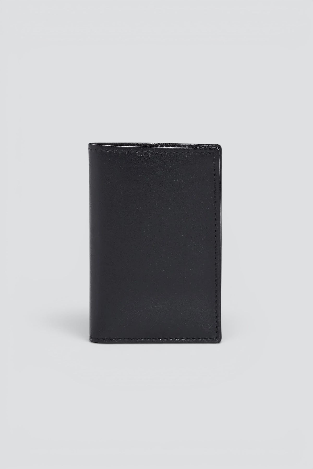 Leather Bi-Fold Wallet - Black - SA6400