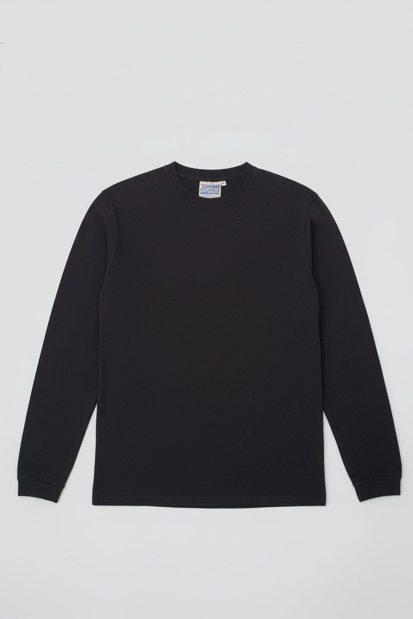 Black Baja Long Sleeve Tee