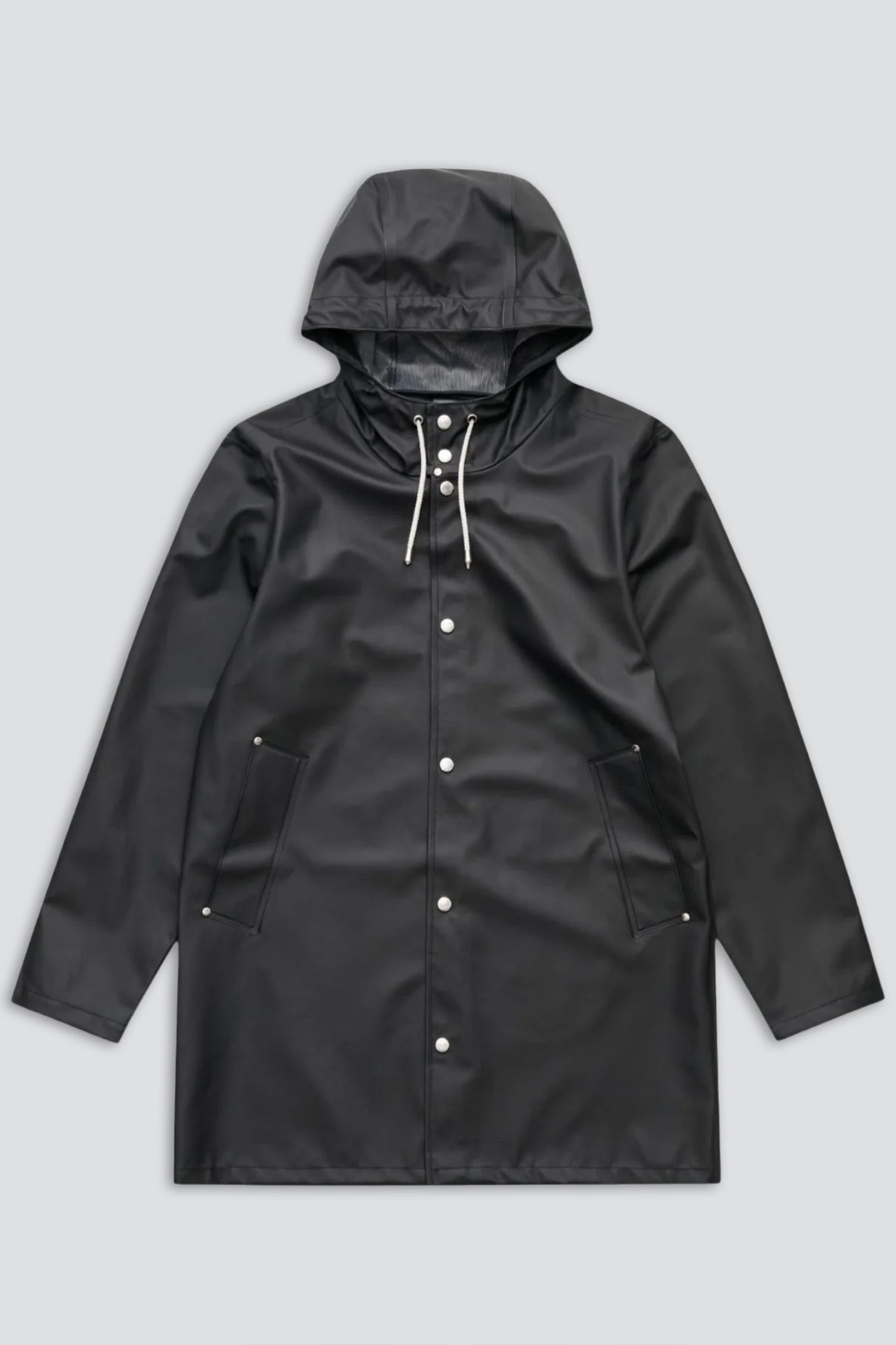 Black Stockholm Lightweight Raincoat