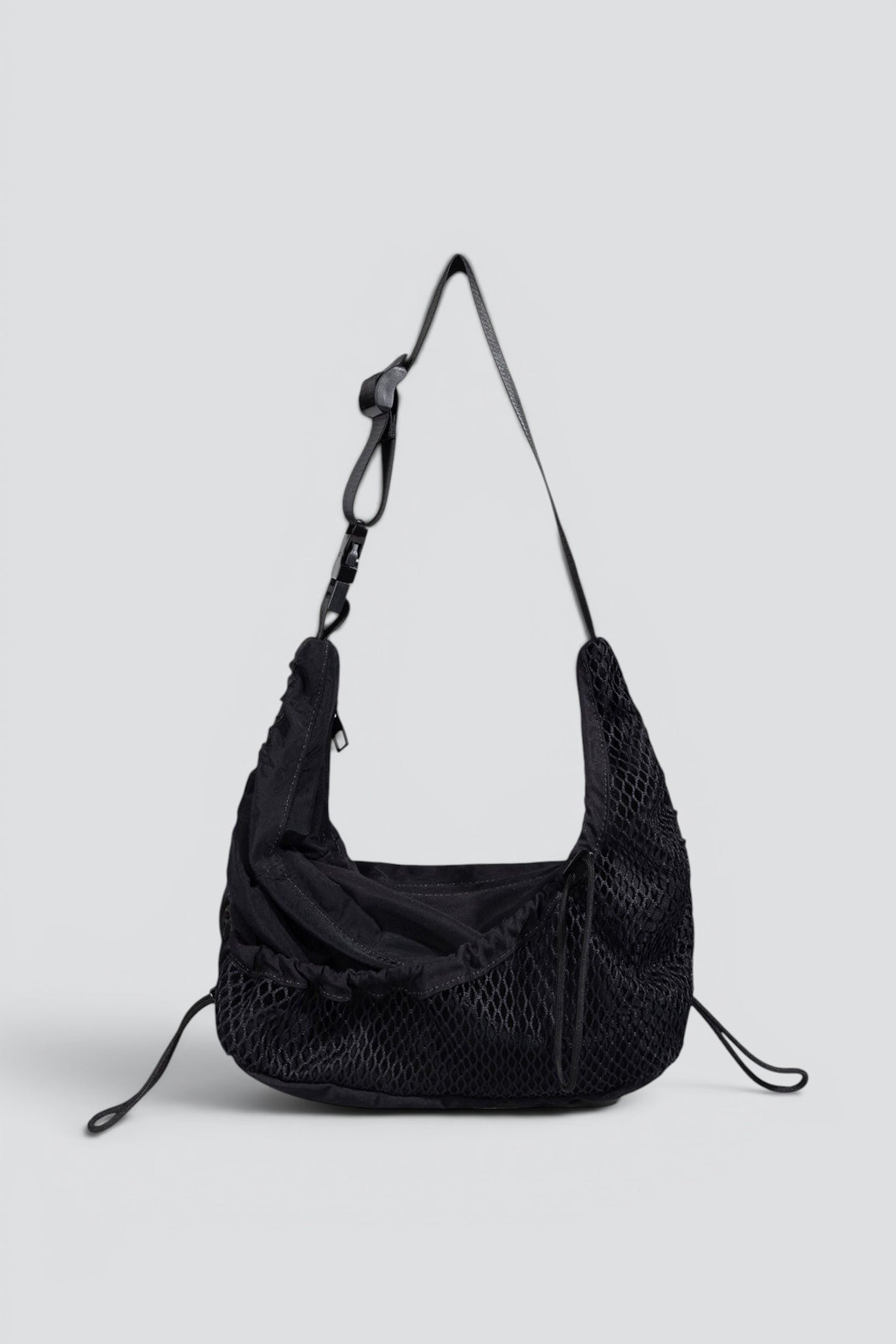 Black Criss-Cross Little Hey Sling Bag