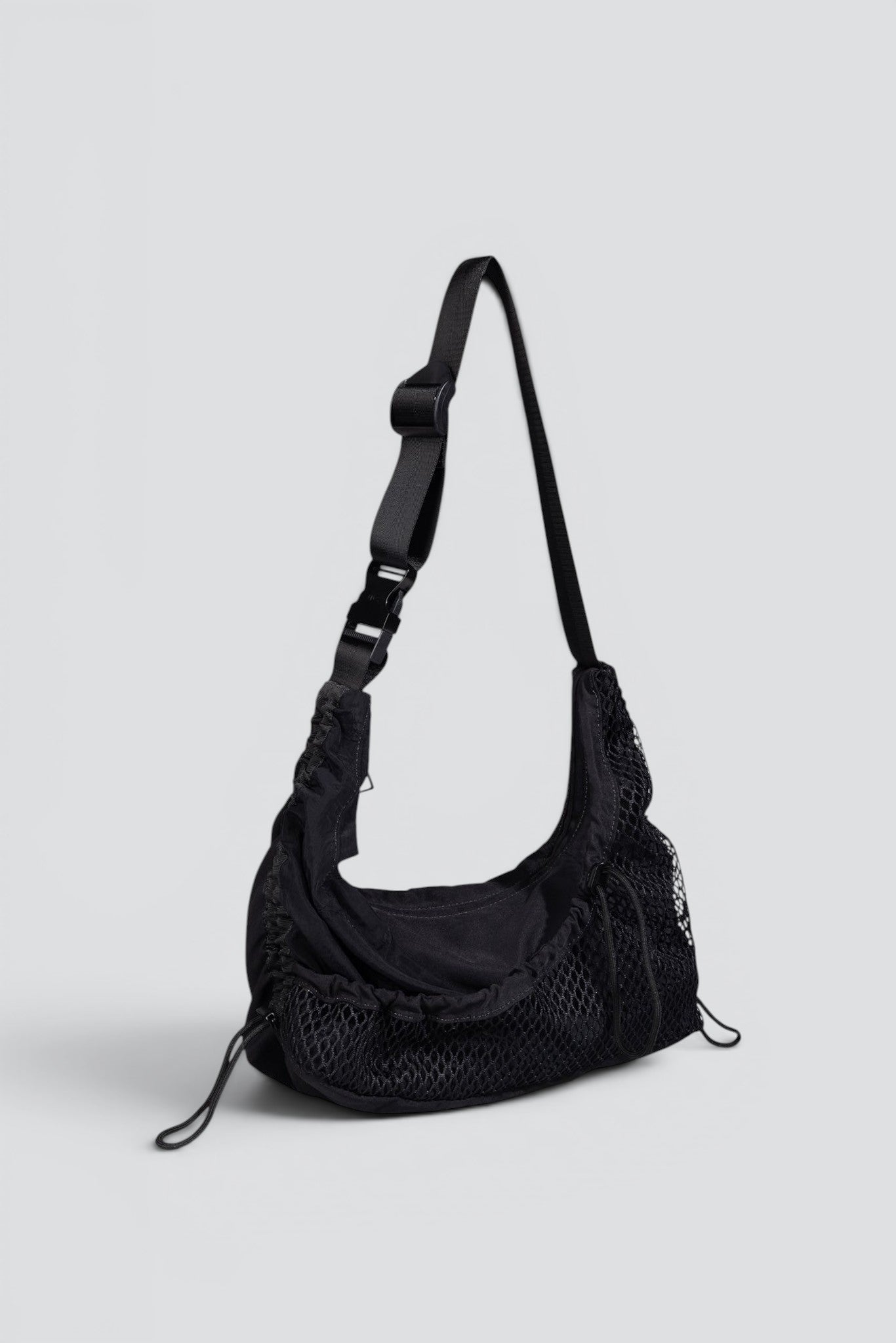 Black Criss-Cross Little Hey Sling Bag