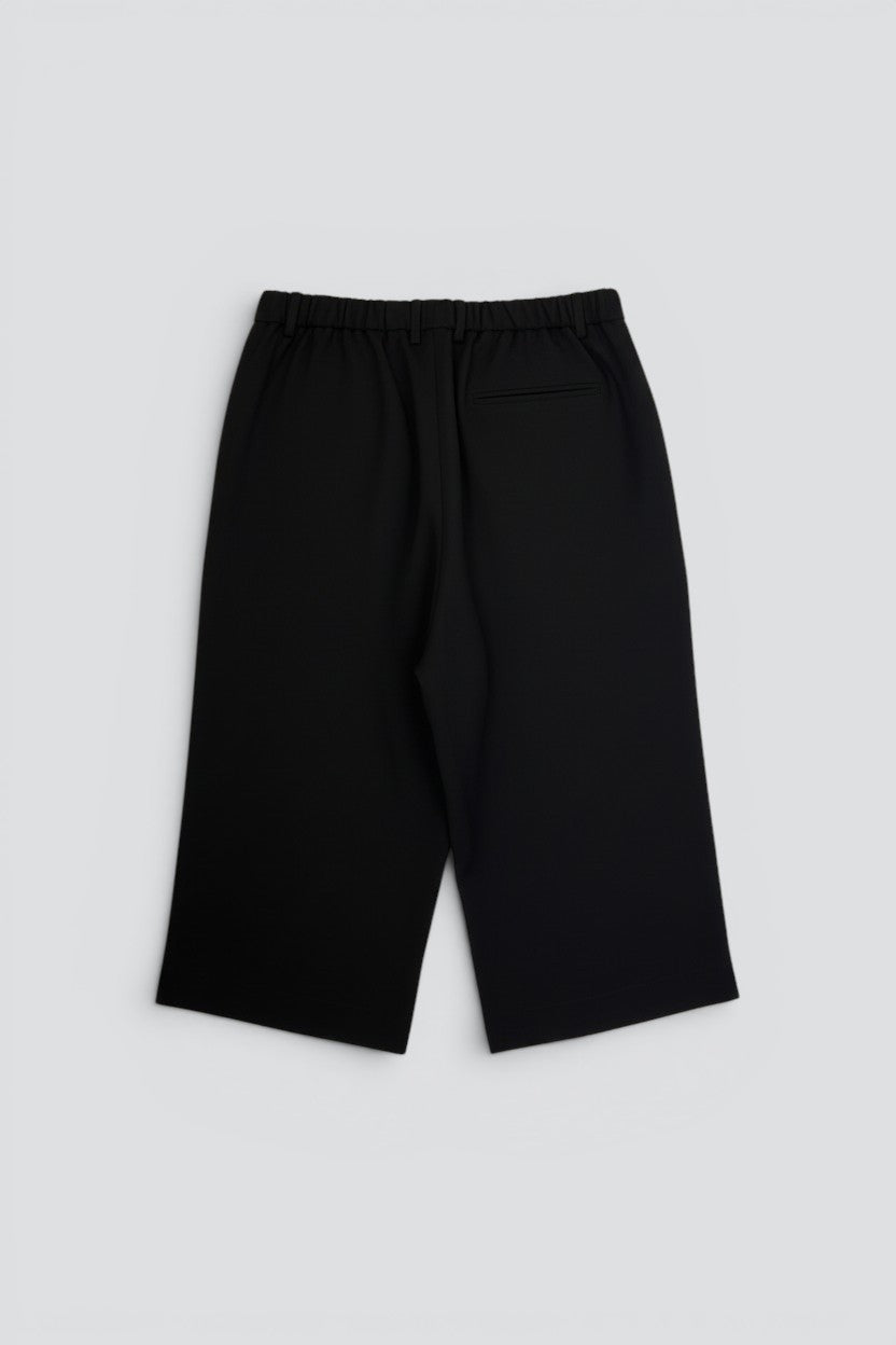 Black Suiting Bodega Shorts
