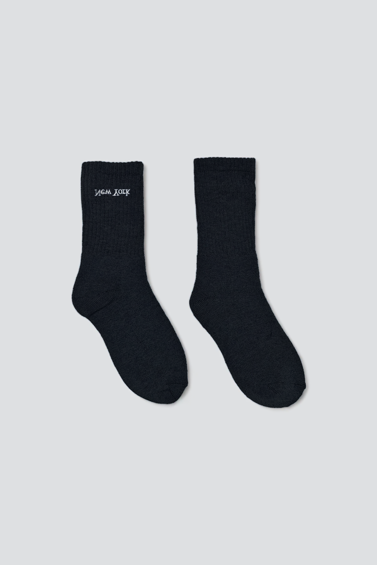 Black New York Logo Sock