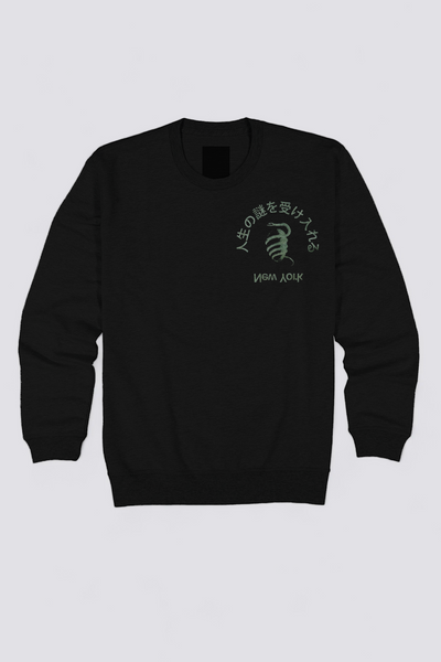 Black Embrace Mystery Sweatshirt - Assembly New York