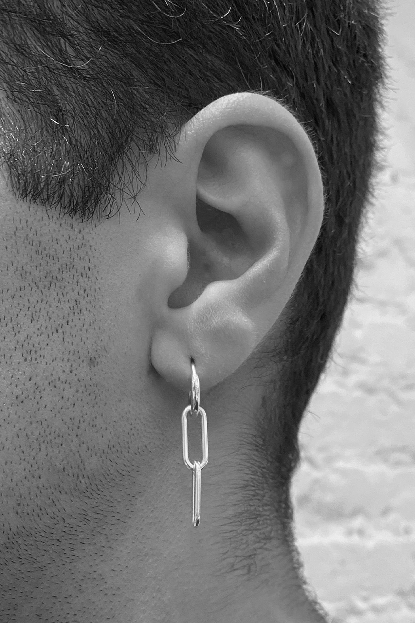 Sterling Silver Brother Hoops