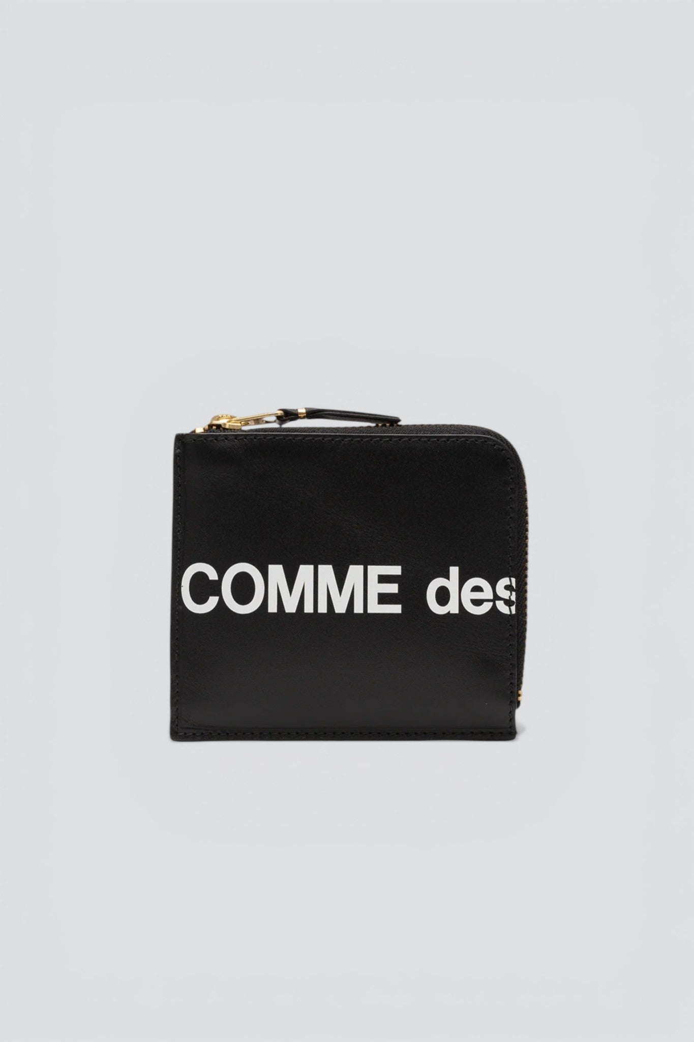 Huge Logo Half Zip Wallet - Black - SA3100HL