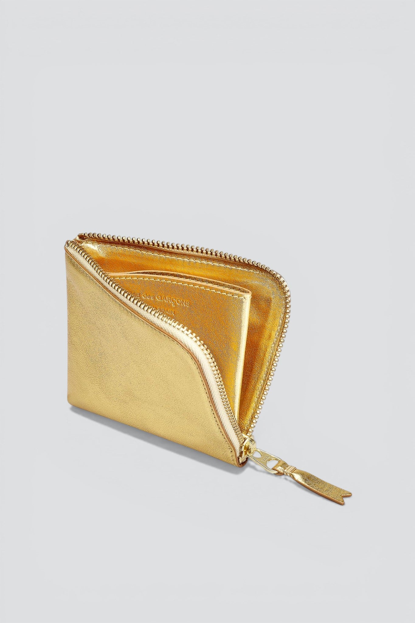 Half Zip Wallet - Gold - SA3100G