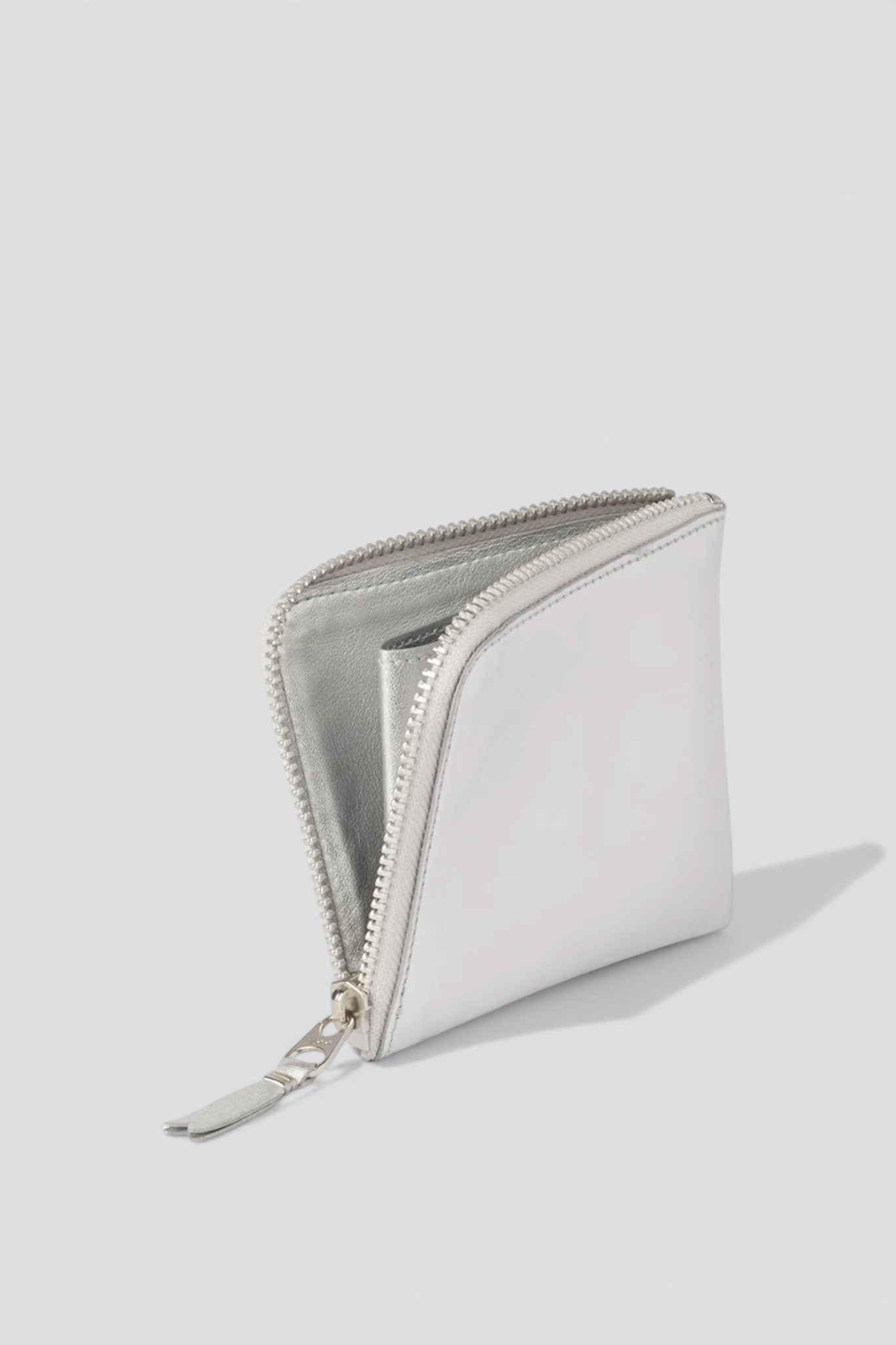 Half Zip Wallet - Silver - SA3100G