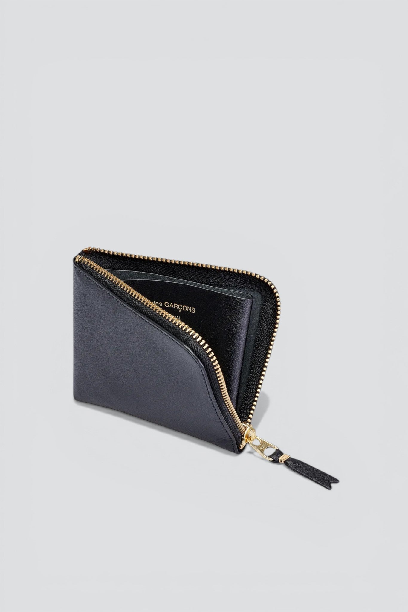 Half Zip Wallet - Black - SA3100