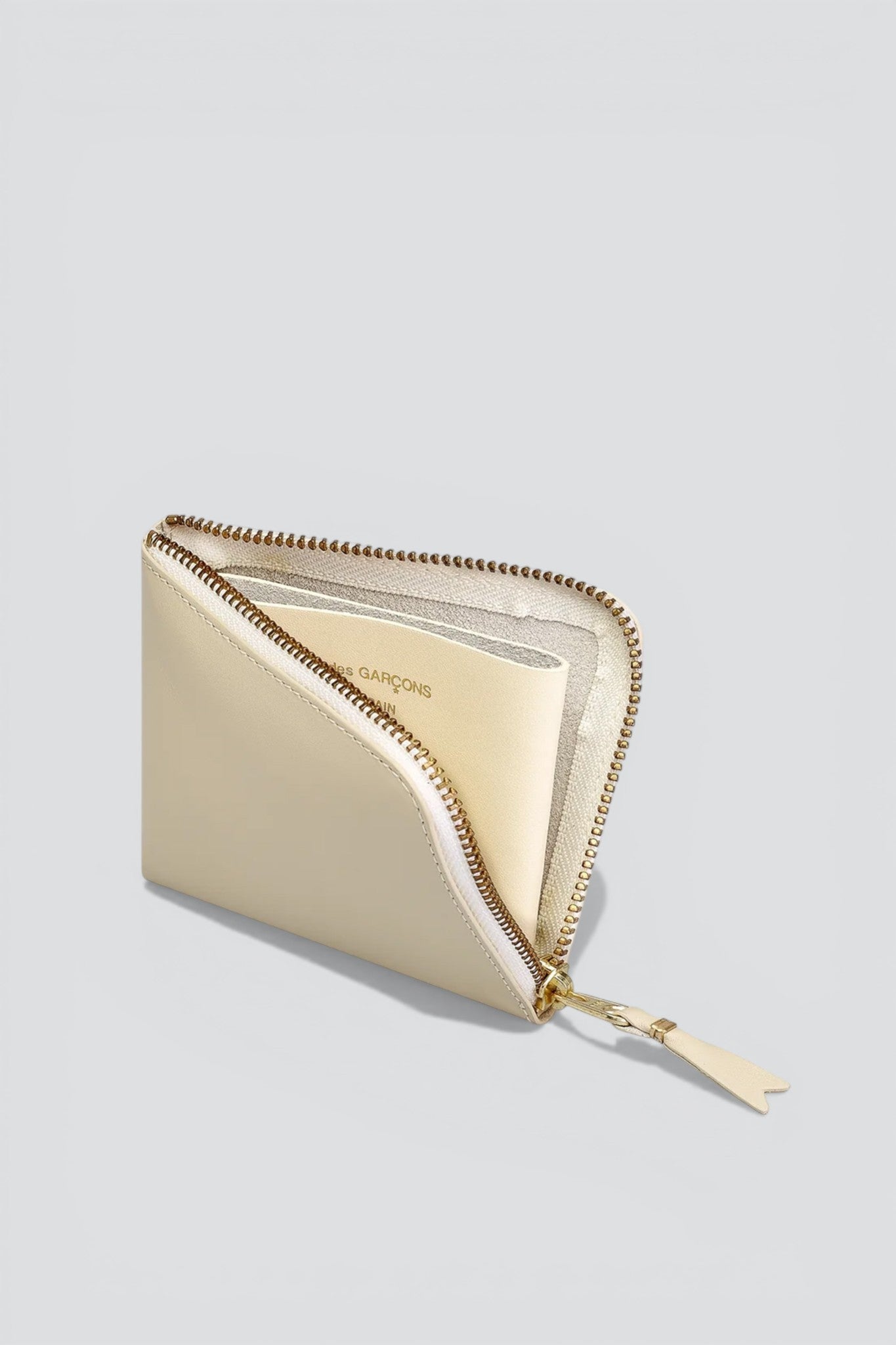 Half Zip Wallet - Off White - SA3100