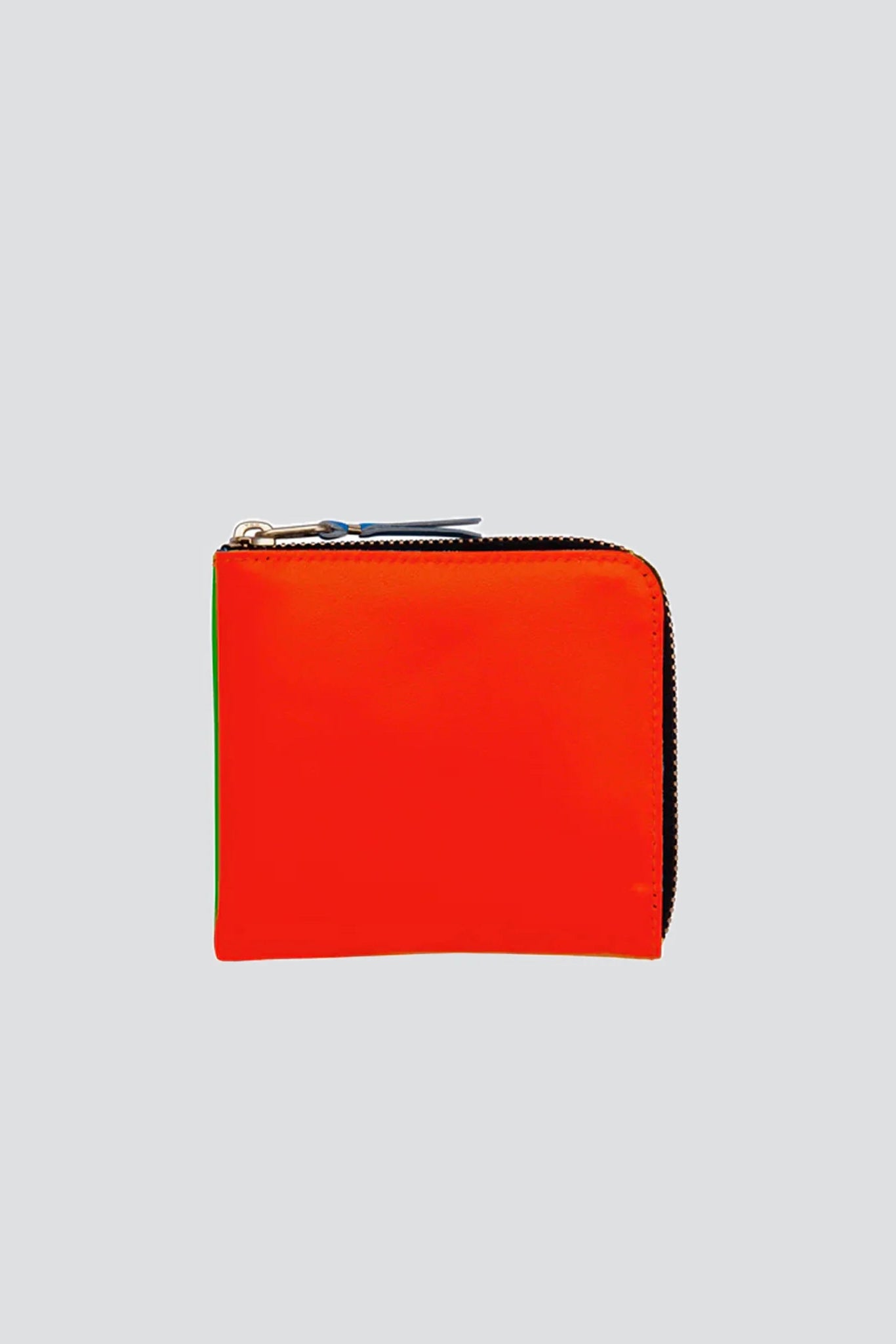 Super Fluo Half Zip Wallet - Orange/Green - SA3100SF