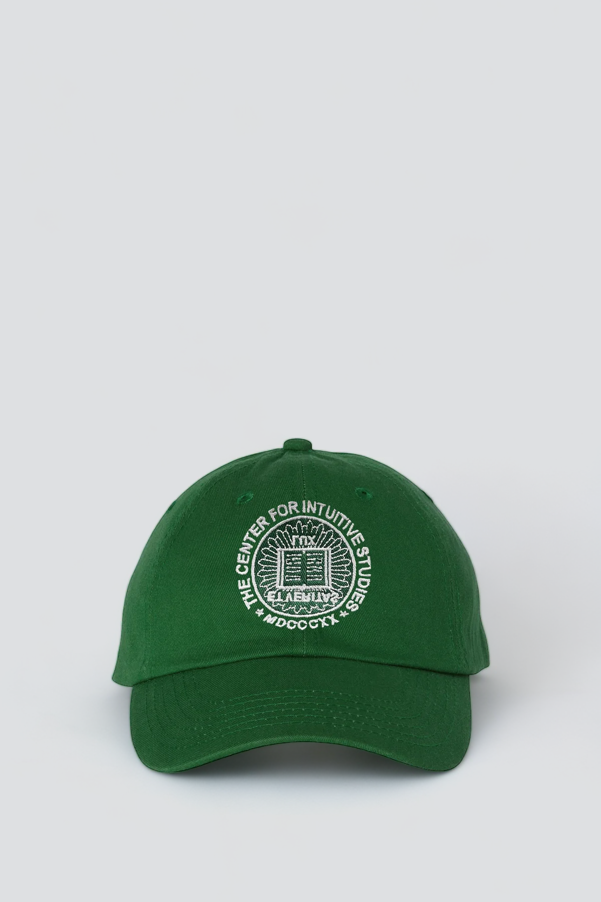 The Center for Intuitive Studies Circle Logo Hat - Forest Green/White