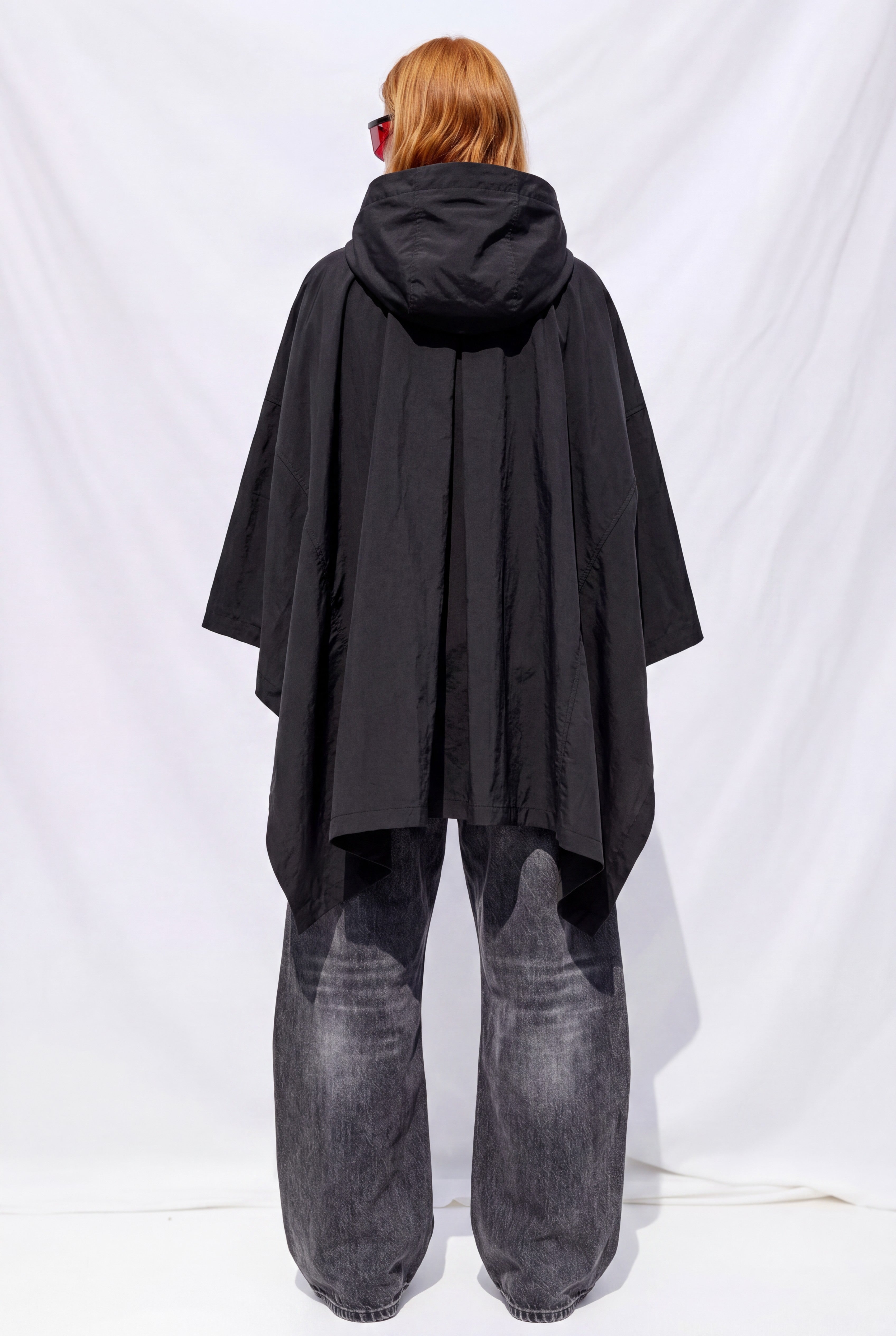 Black Taslan Square Parka