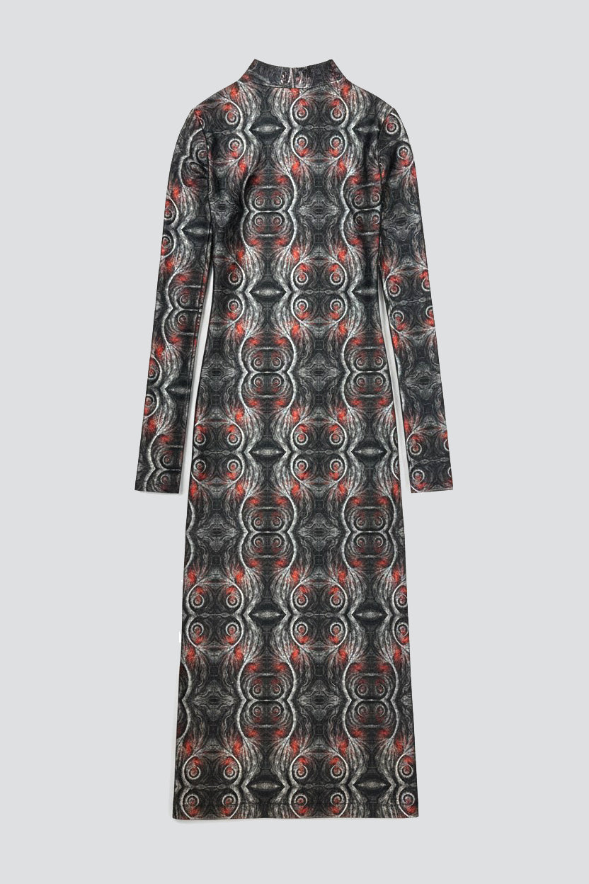 DMT Long Sleeve Mockneck Dress