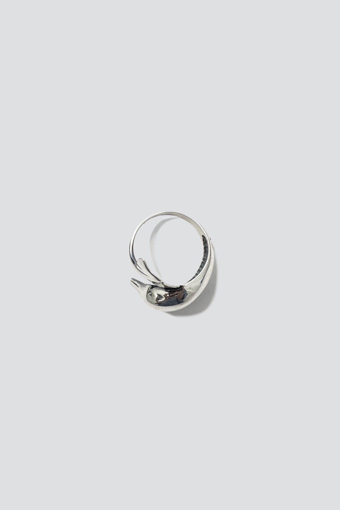 Sterling Silver Dolphin Wrap Ring