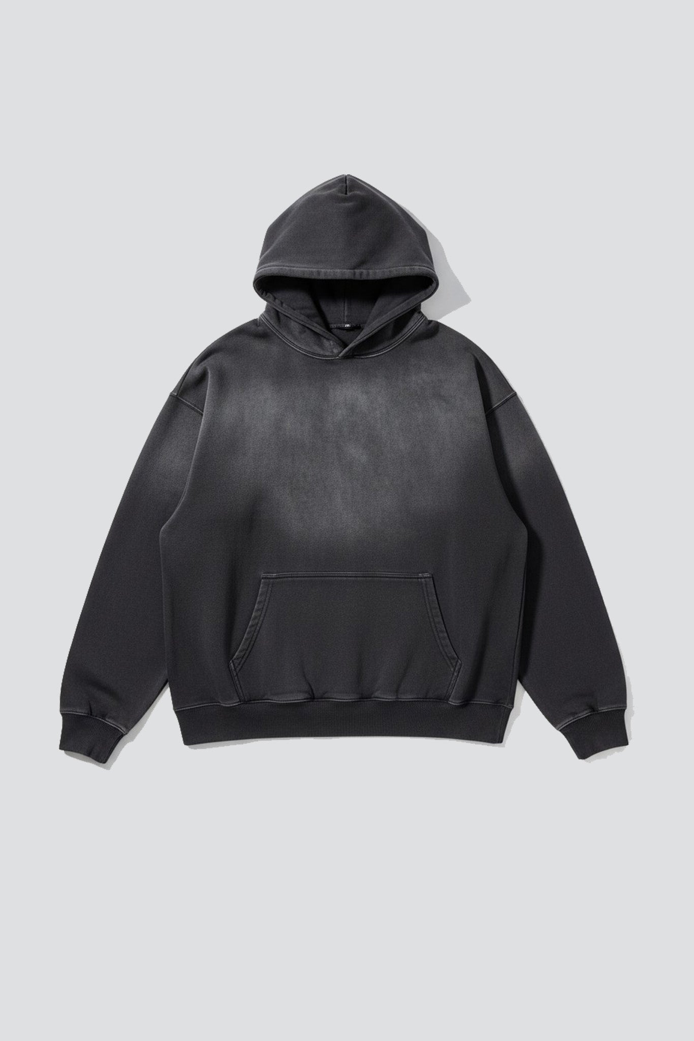 Faded Black Hoodie