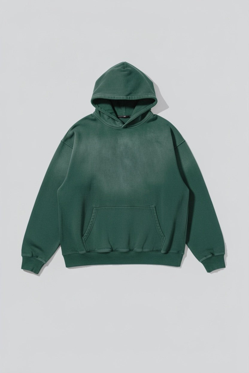 Faded Green Hoodie