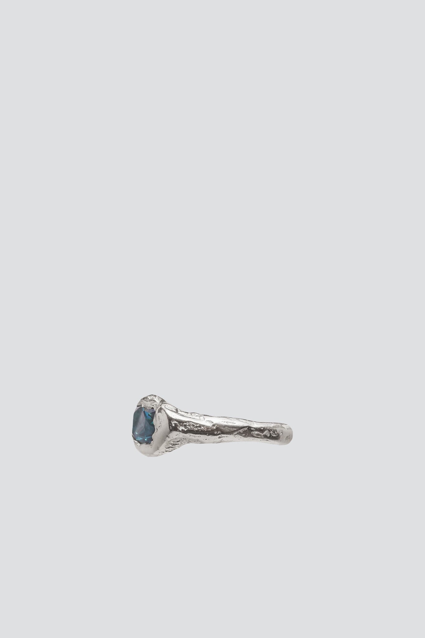 Silver/Blue Faro Formentor Ring