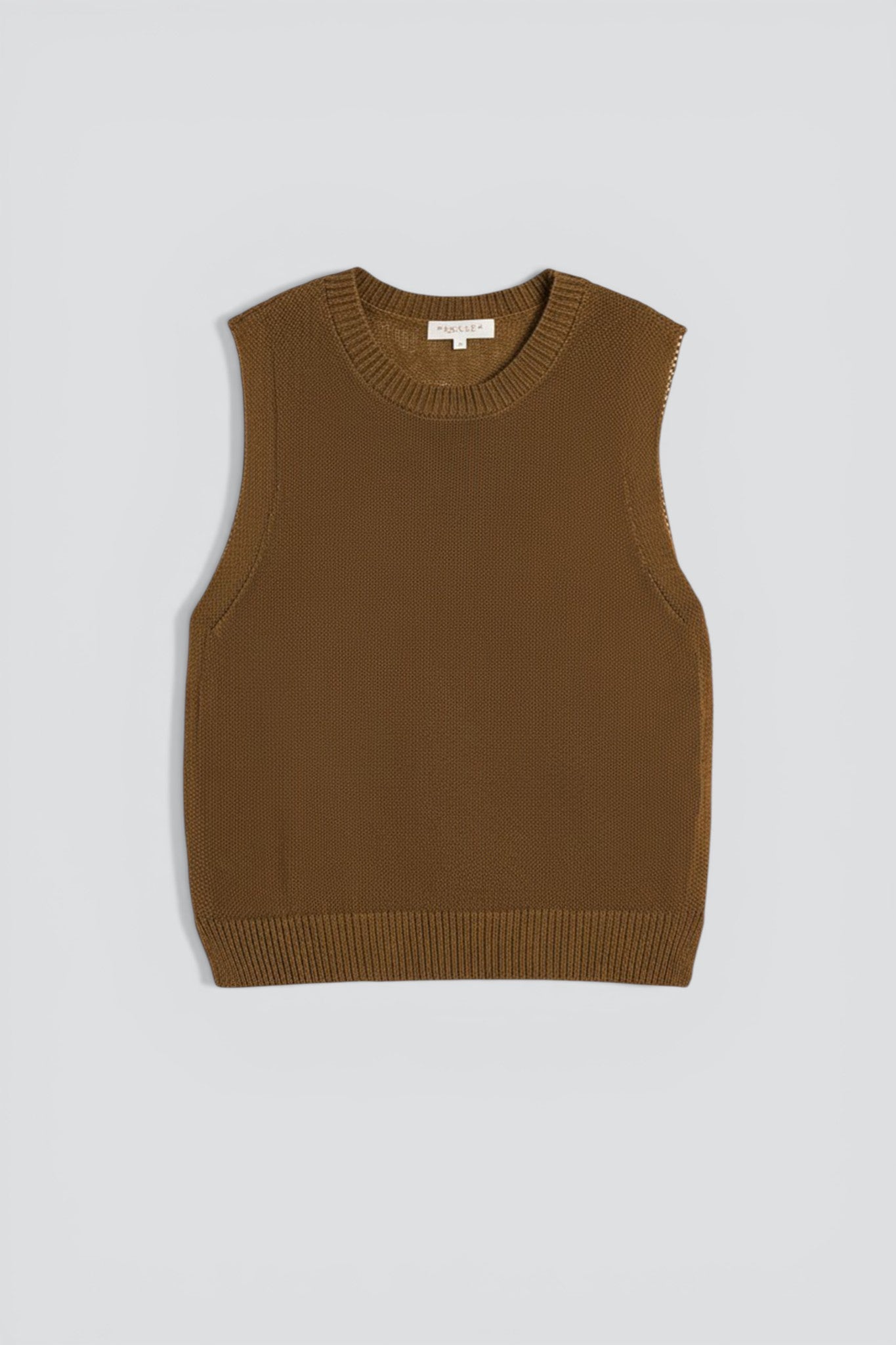 Almond Olympia Cotton Linen Top