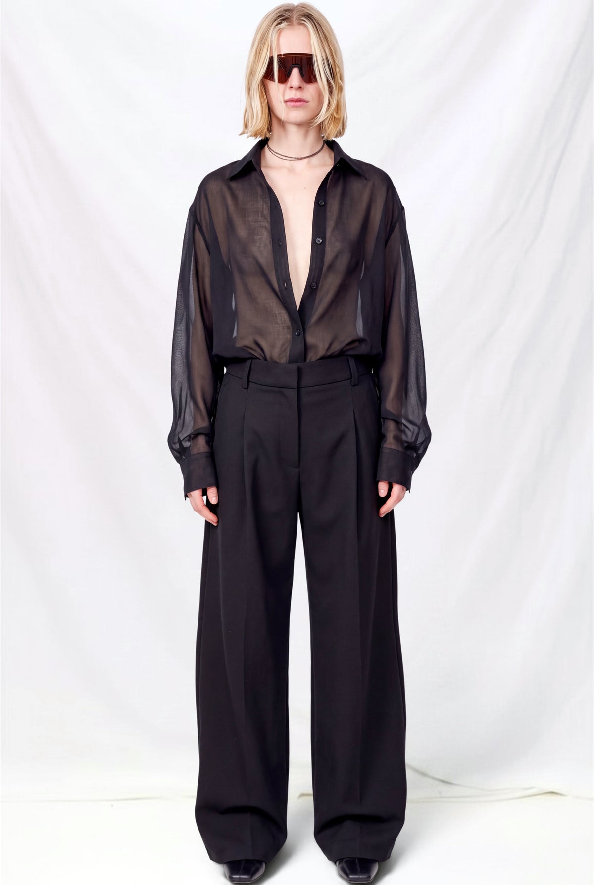 Black Oxford Shirt