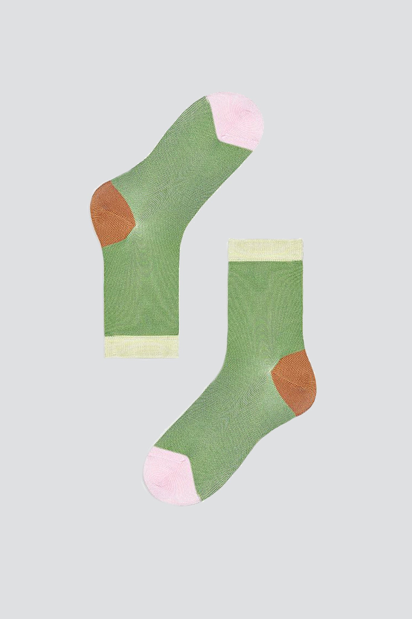 Grace Ankle Sock - Green