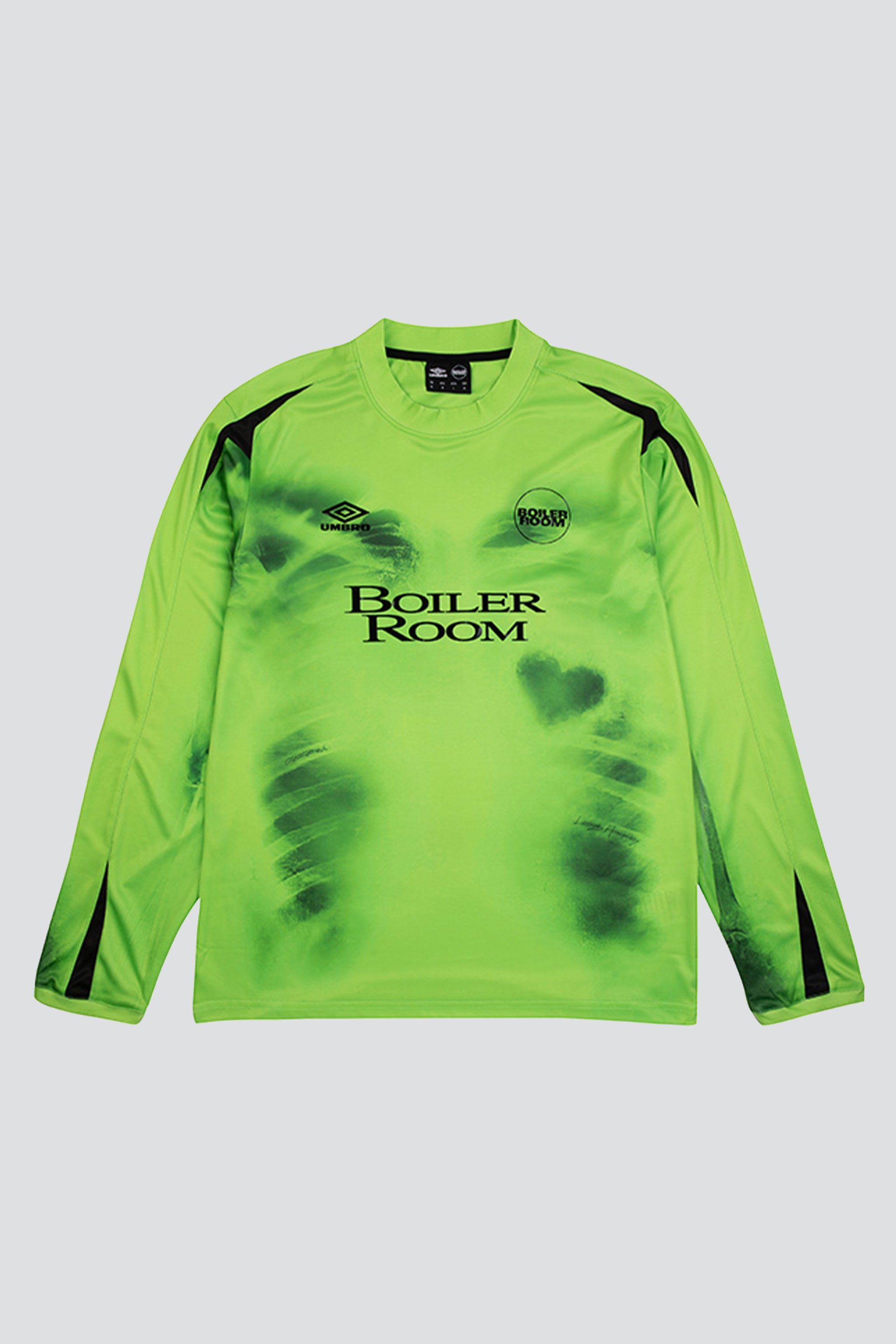 Boiler Room X Umbro Safety Yellow Goalkeeper Jersey - Assembly New