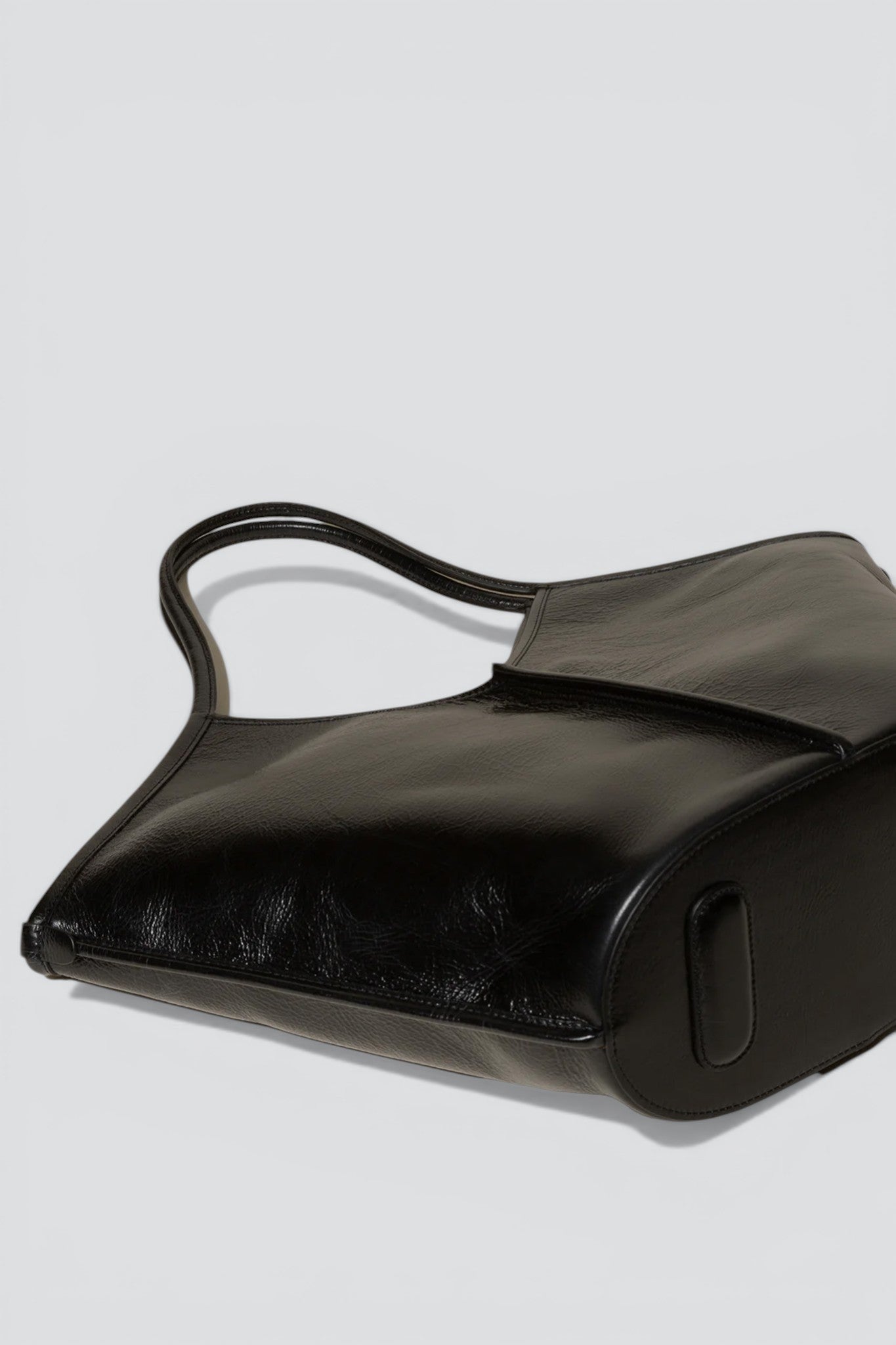 Black Distressed Calella Bag