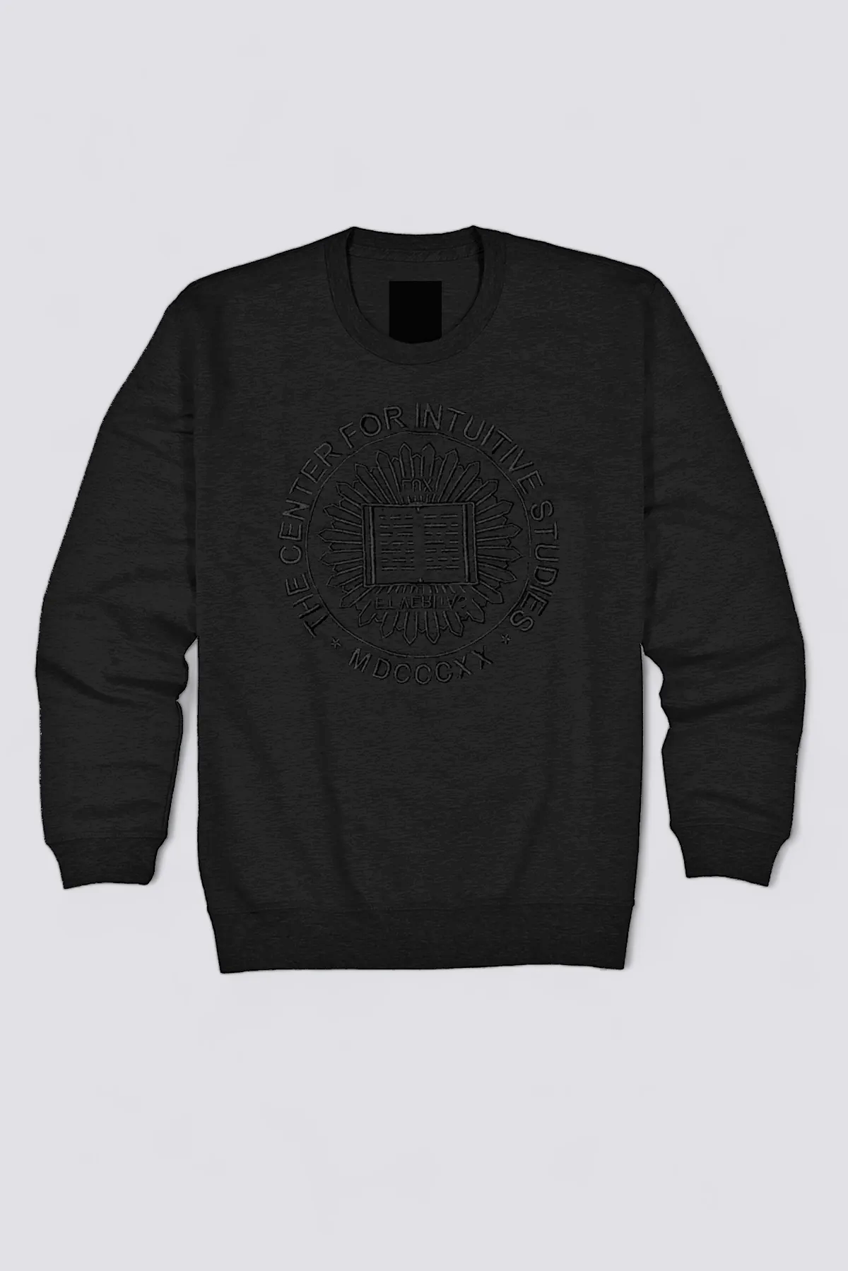 The Center For Intuitive Studies Circle Logo Sweatshirt - Black