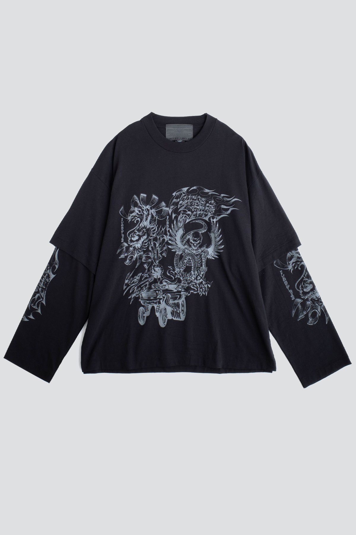 Black Loud Noises Long Sleeve Tee