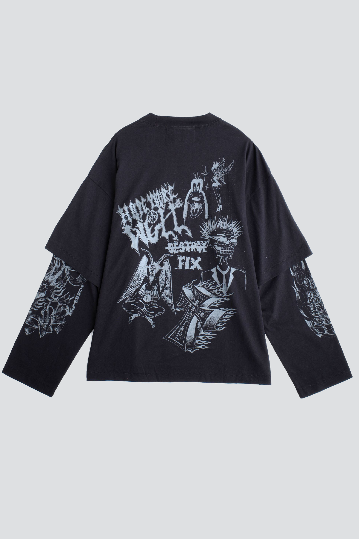 Black Loud Noises Long Sleeve Tee